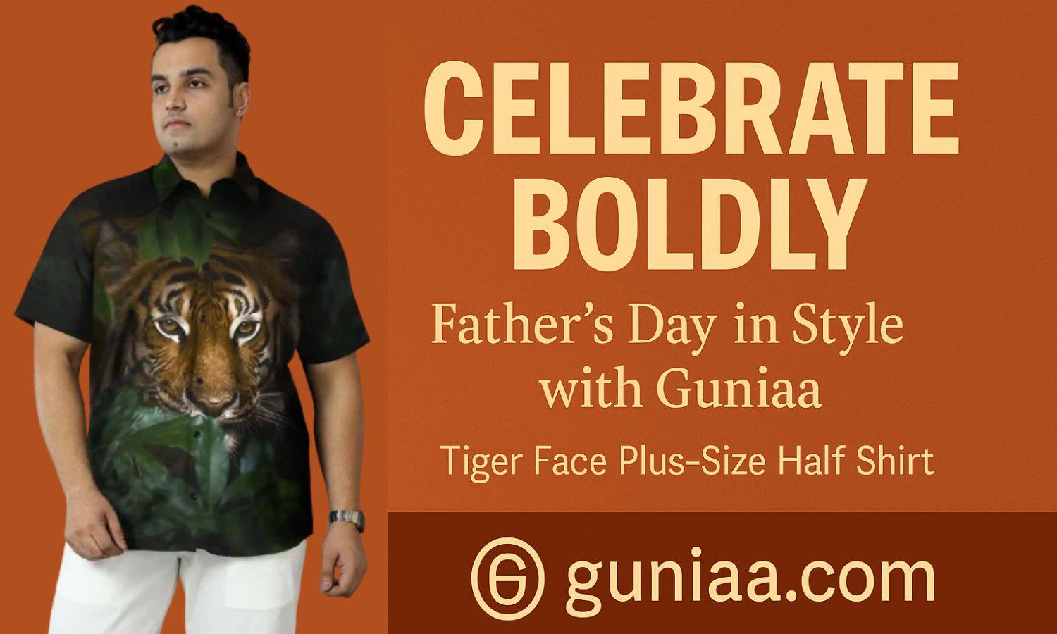 Bold Looks for Bold Dads – Celebrate Father’s Day with Statement Plus-Size Half Shirts