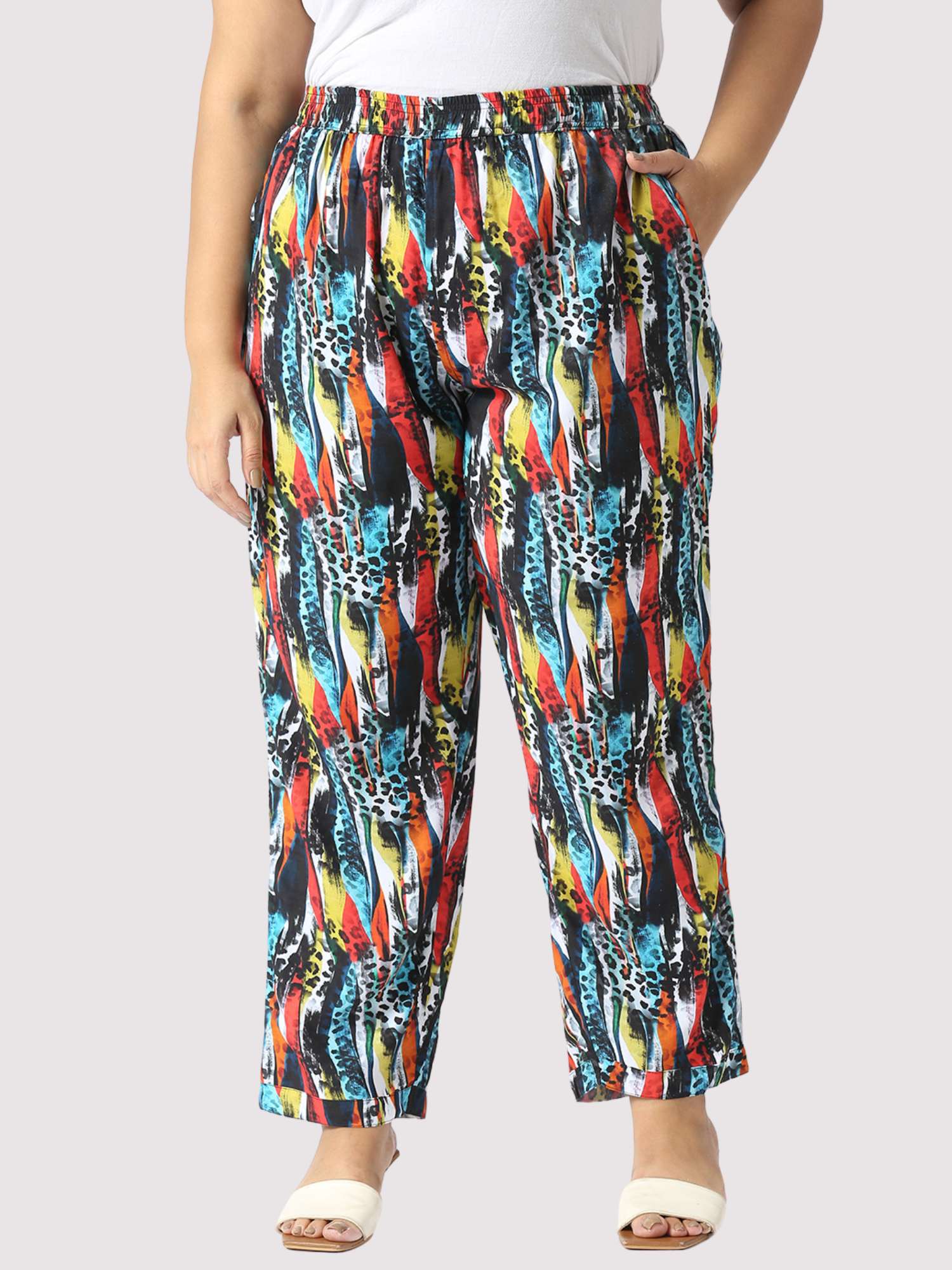 Exotic Plus Size Women's Co-ord Set
