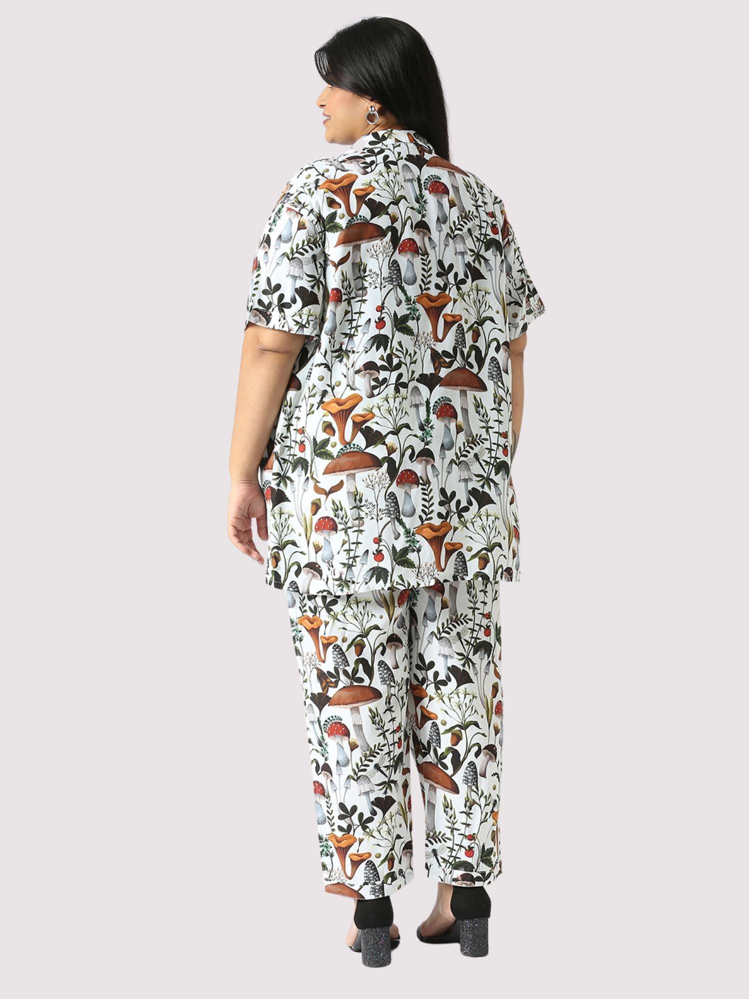 Sepia Wild Plus Size Women's Co-ord Set