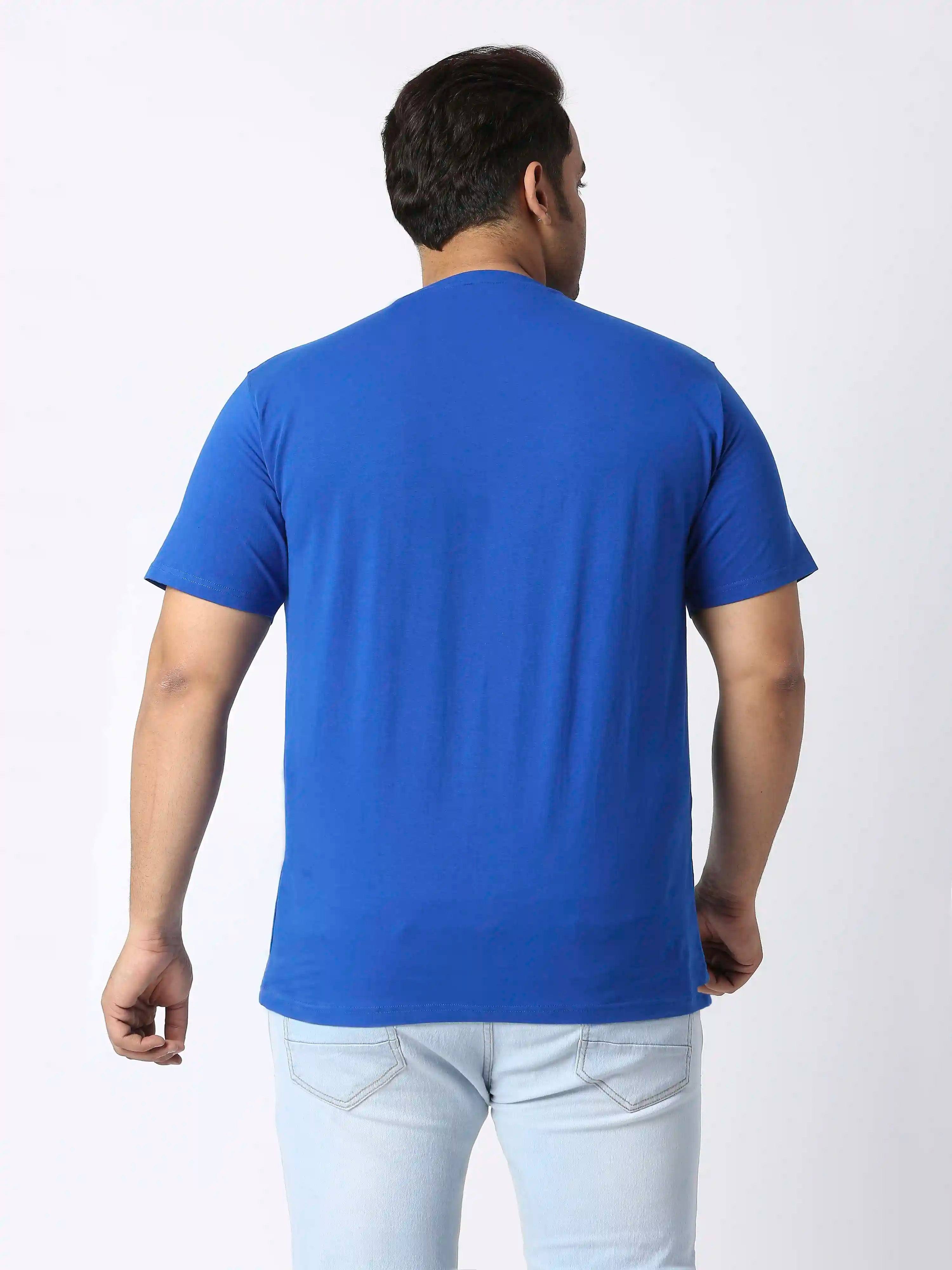 Best Papa Ever Printed Plus Size Round Neck T-Shirt