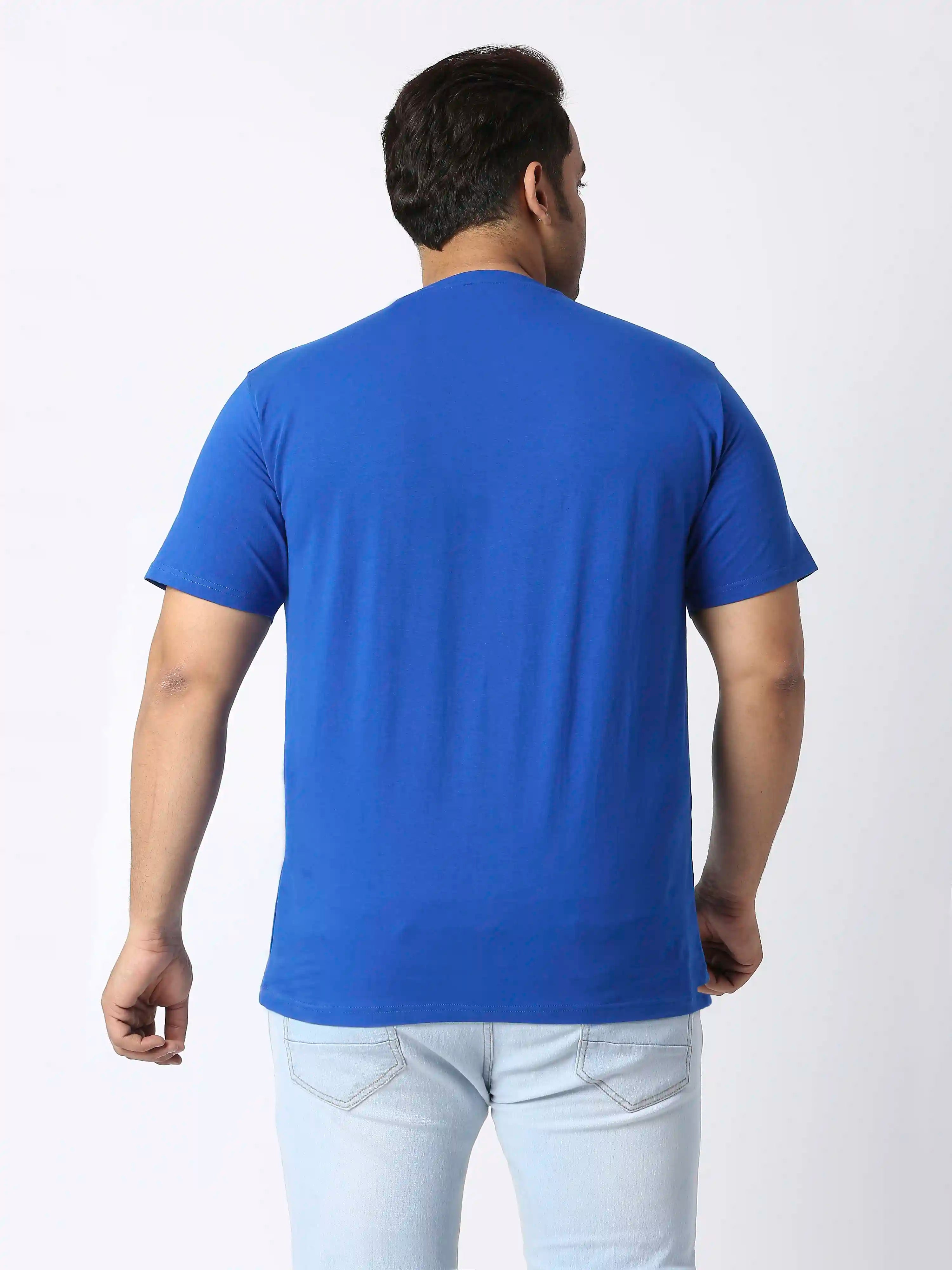 Dad Printed Plus Size Round Neck T-Shirt