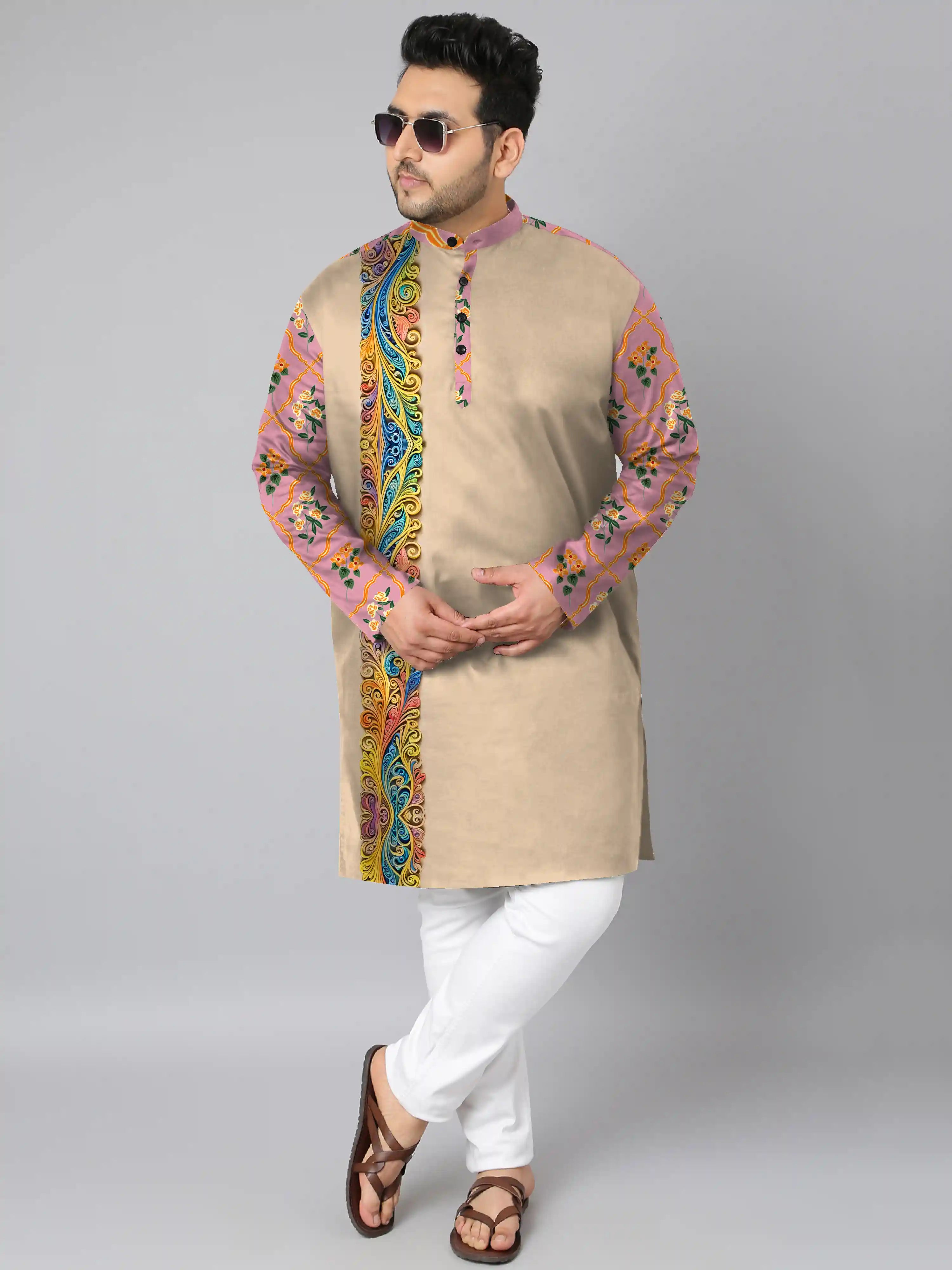 Patti Design Digital Printed Plus Size Kurta
