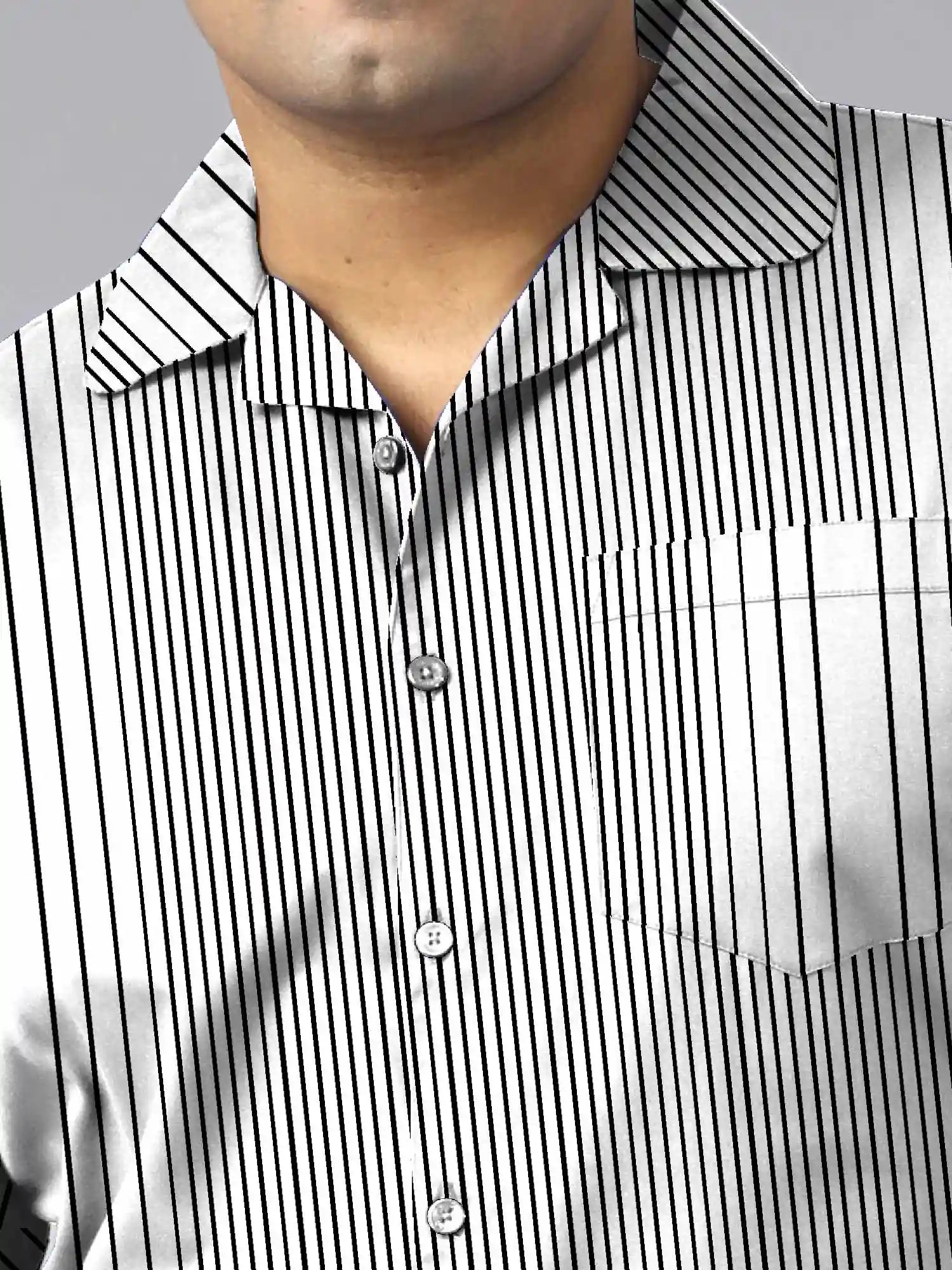 Diamond Shape Digital Printed Plus Size Men's Full Co-ord Set