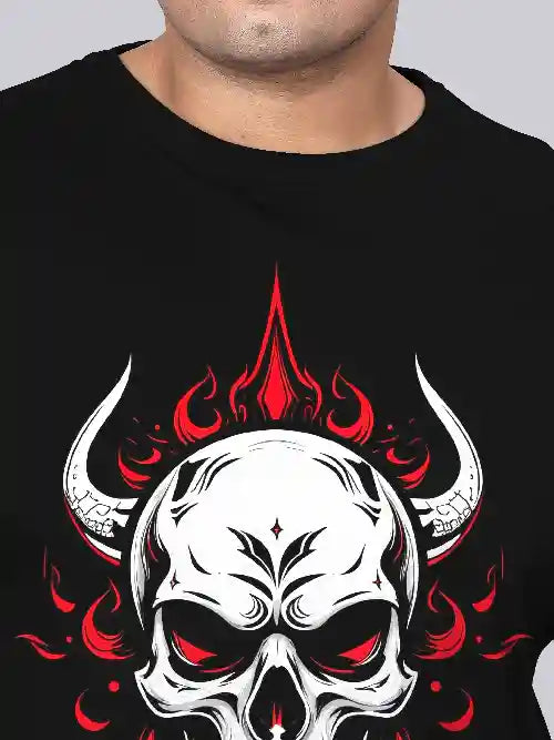 Mexico Dragon Digital Printed Plus Size T-shirt