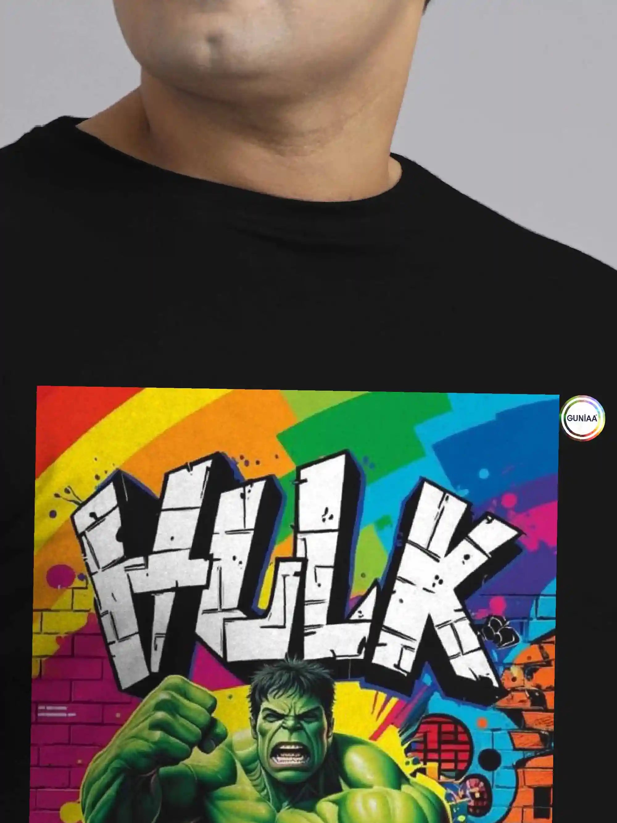 Hulk Digital Printed Plus Size T-shirt