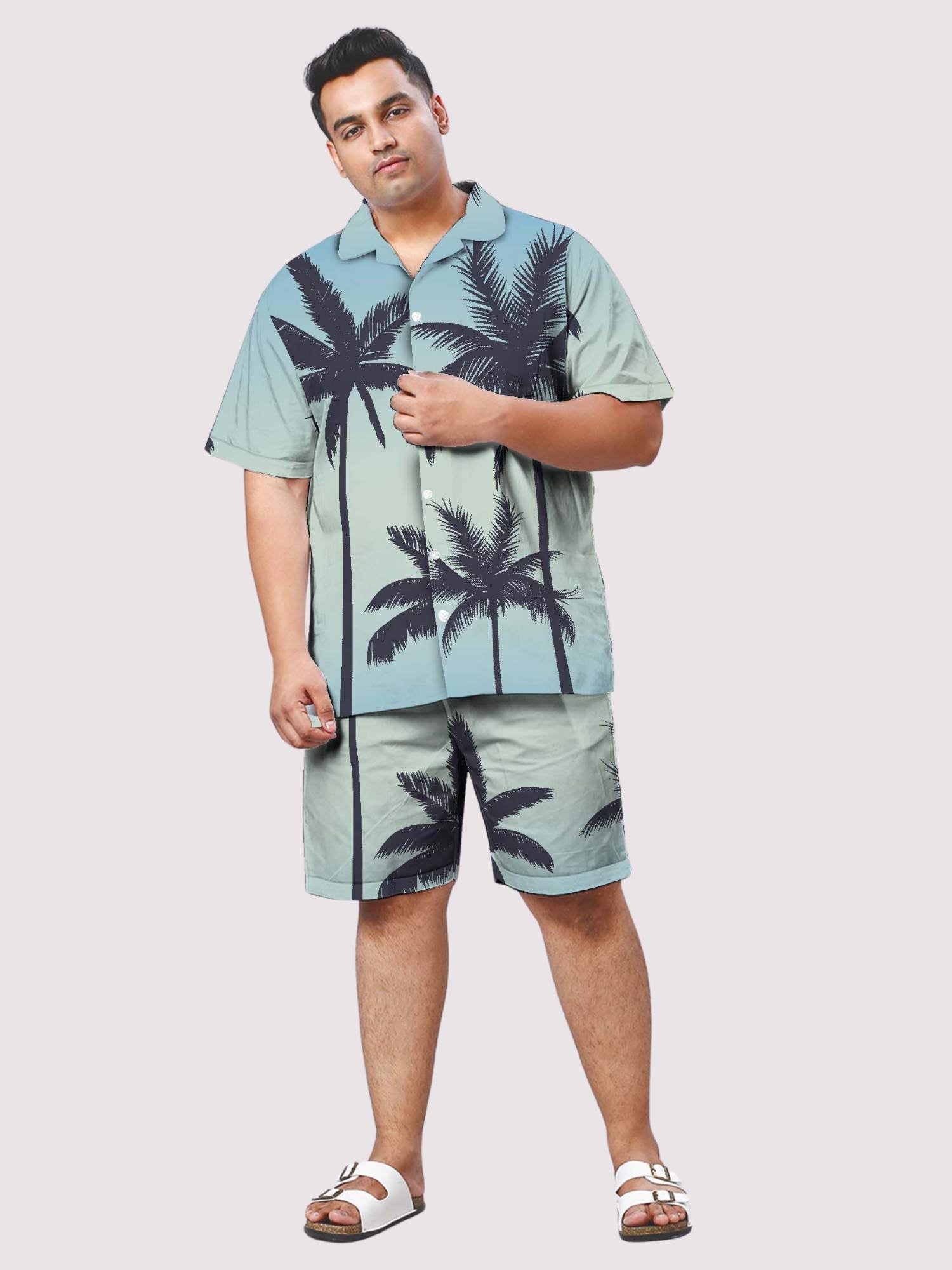 Paradise Digital Printed Half Co-ords Set