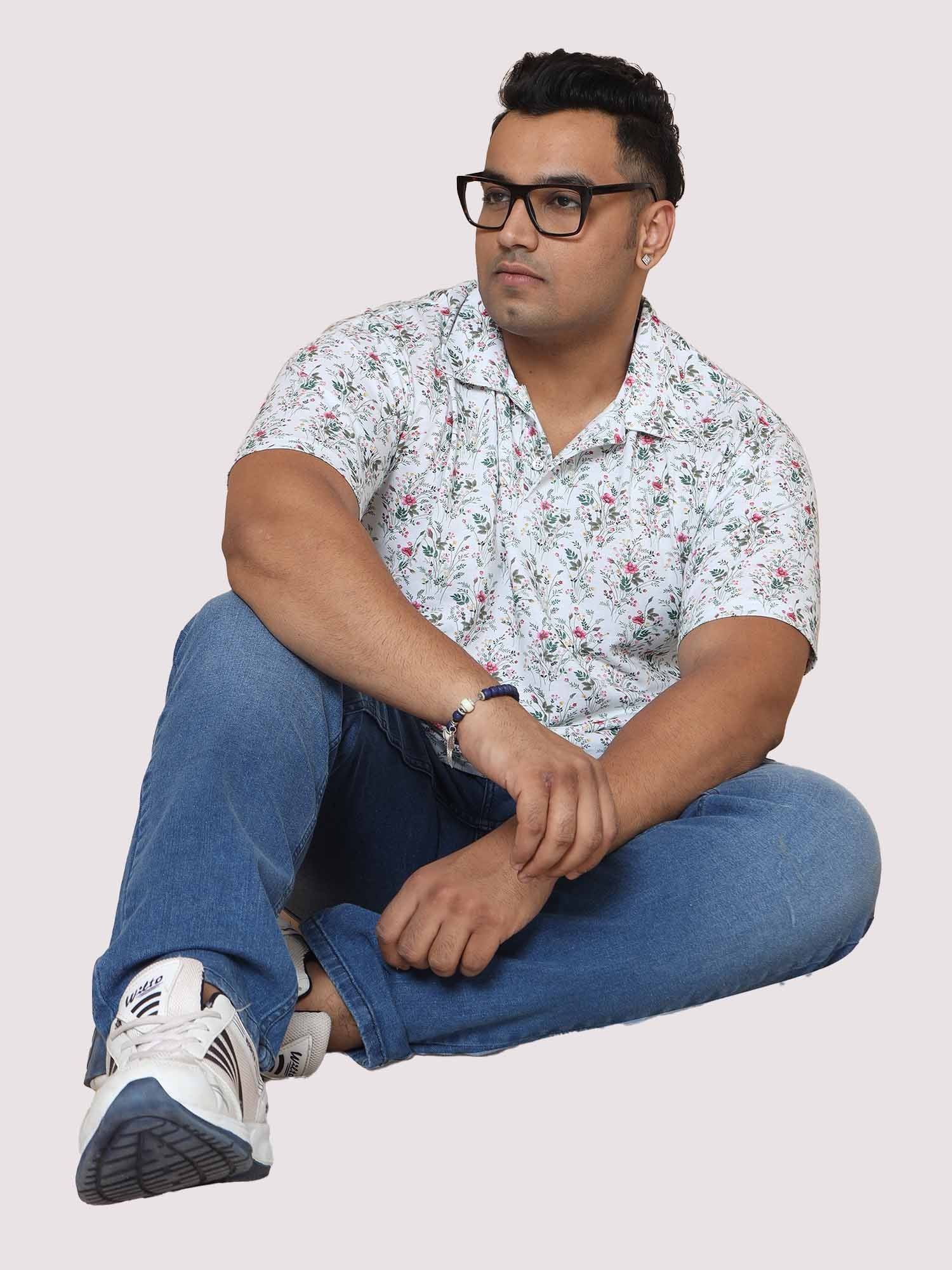 Azure Blue Jeans Men's Plus Size - Guniaa Fashions