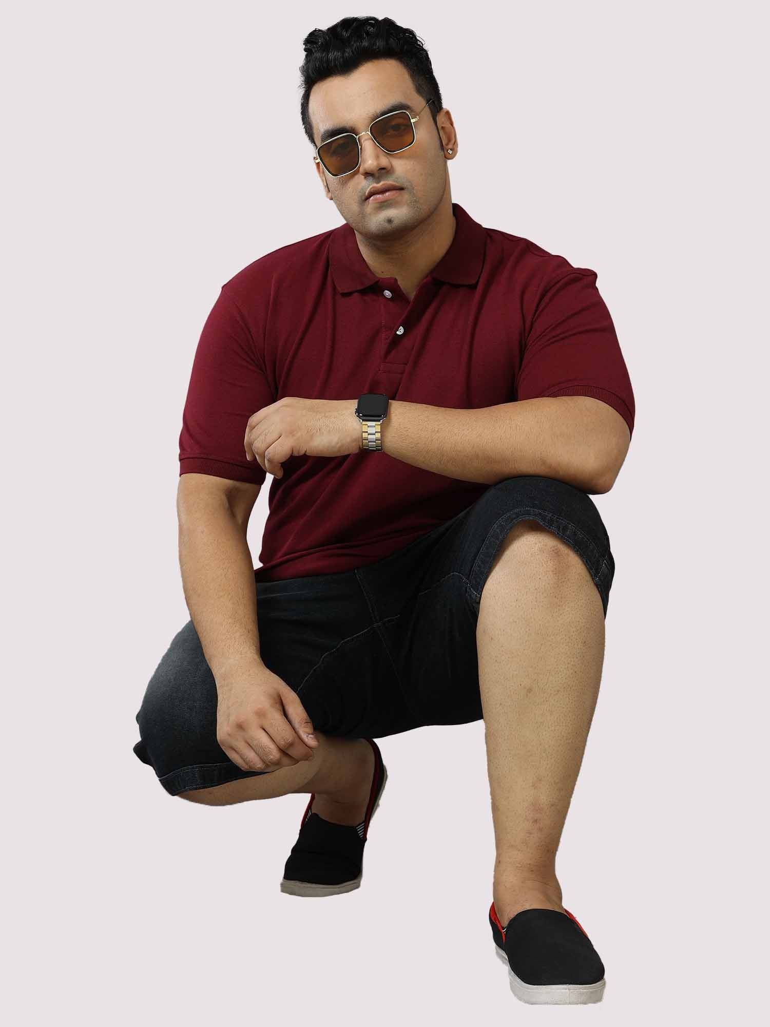 Black Denim Shorts Men's Plus Size - Guniaa Fashions