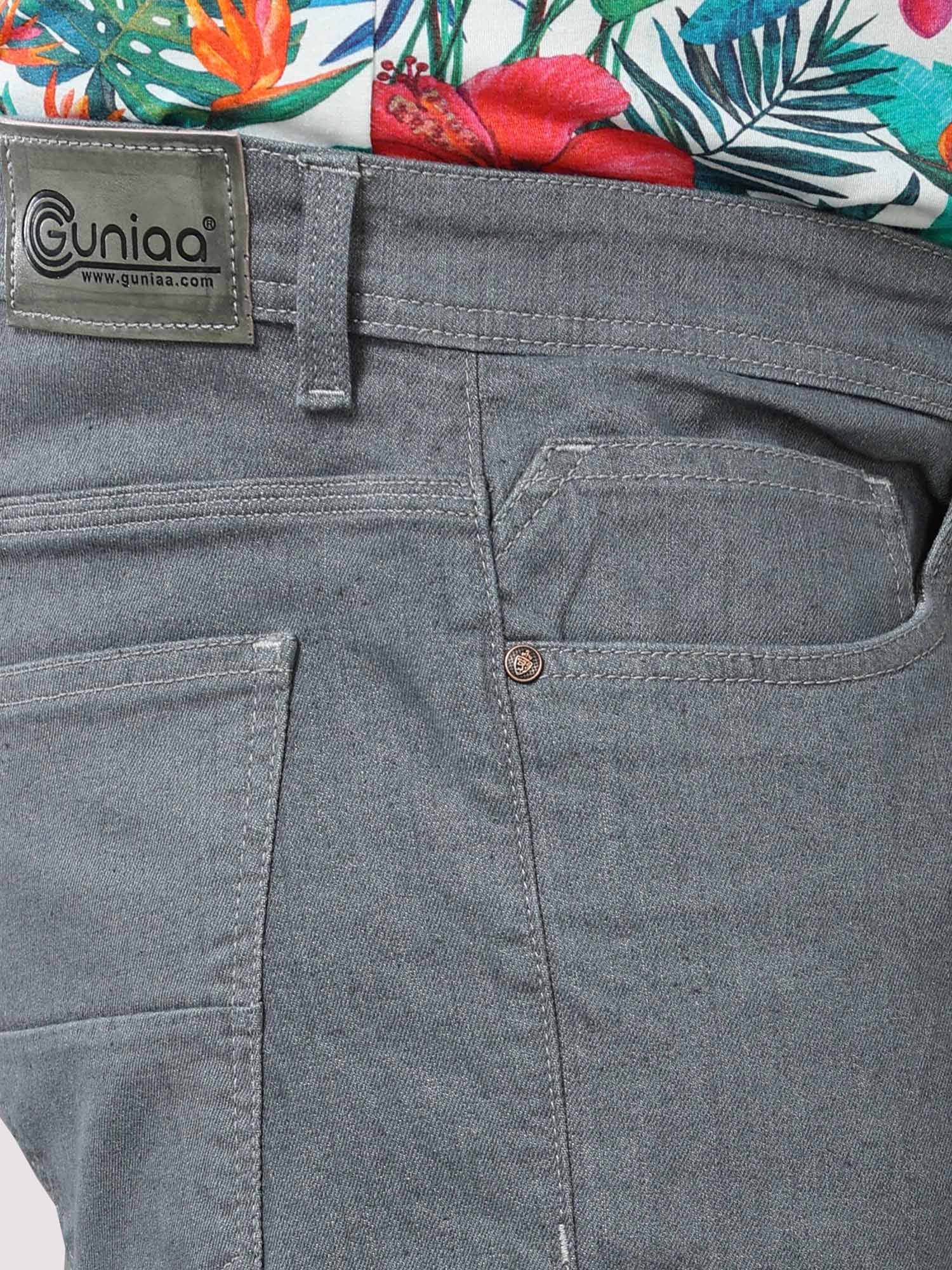 Grey Jeans Men's Plus Size - Guniaa Fashions