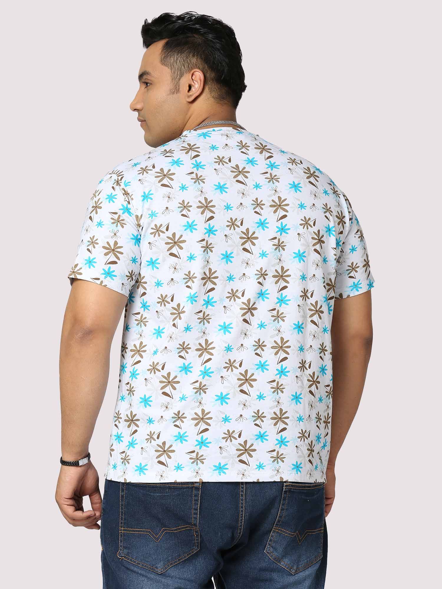 Guniaa 'Buddy' Digital Printed Half-Sleeves T-Shirt - Guniaa Fashions