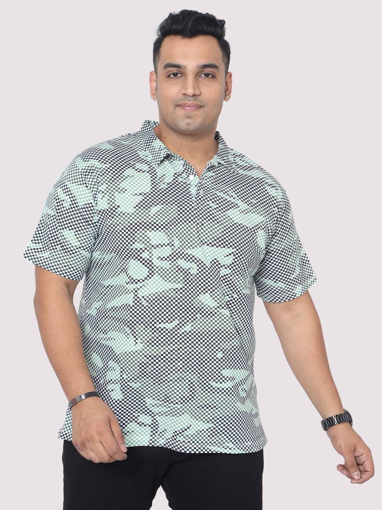 Matrix Printed Digital Printed Shirt Men's Plus Size - Guniaa Fashions