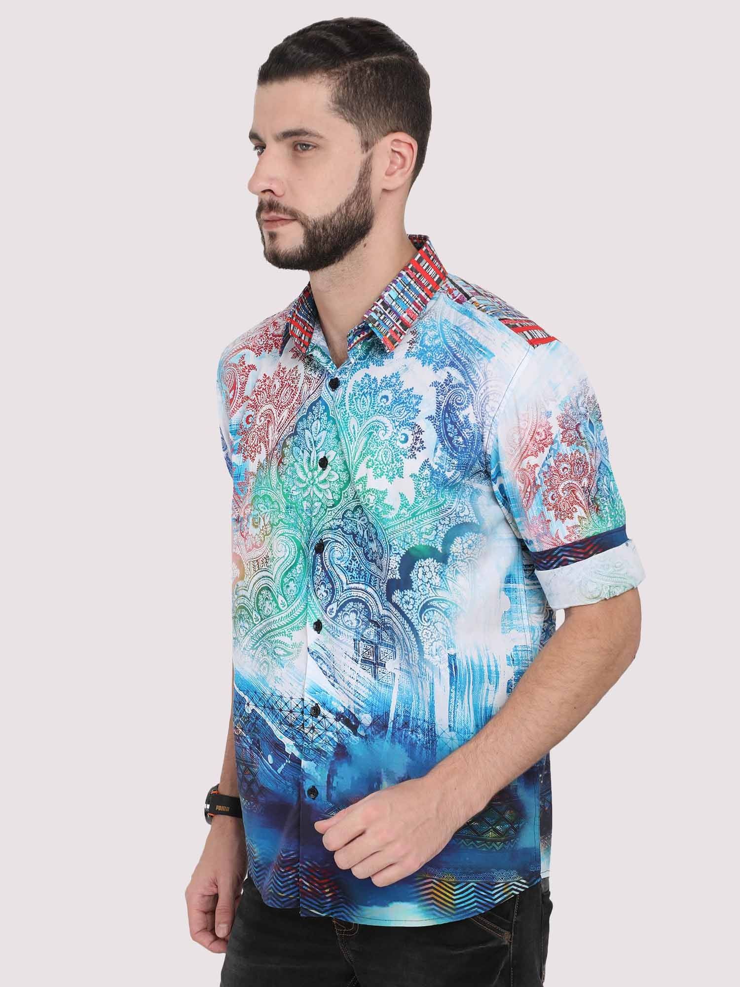 Modeliste Paisley Party Wear Shirt - Guniaa Fashions