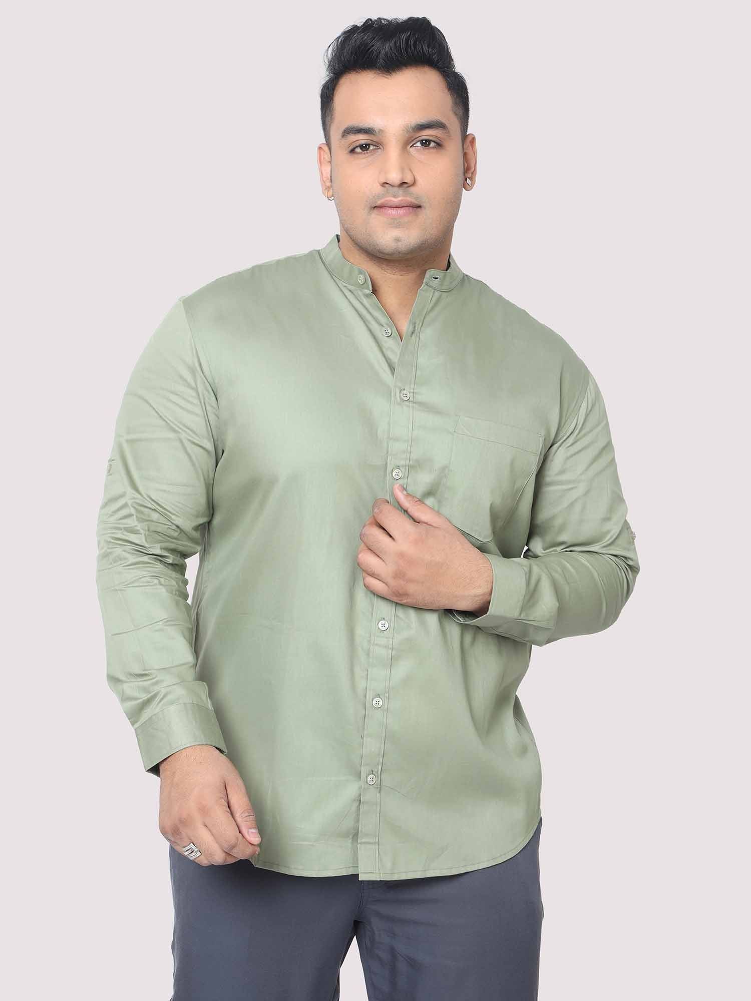 Plus size hotsell olive green shirt