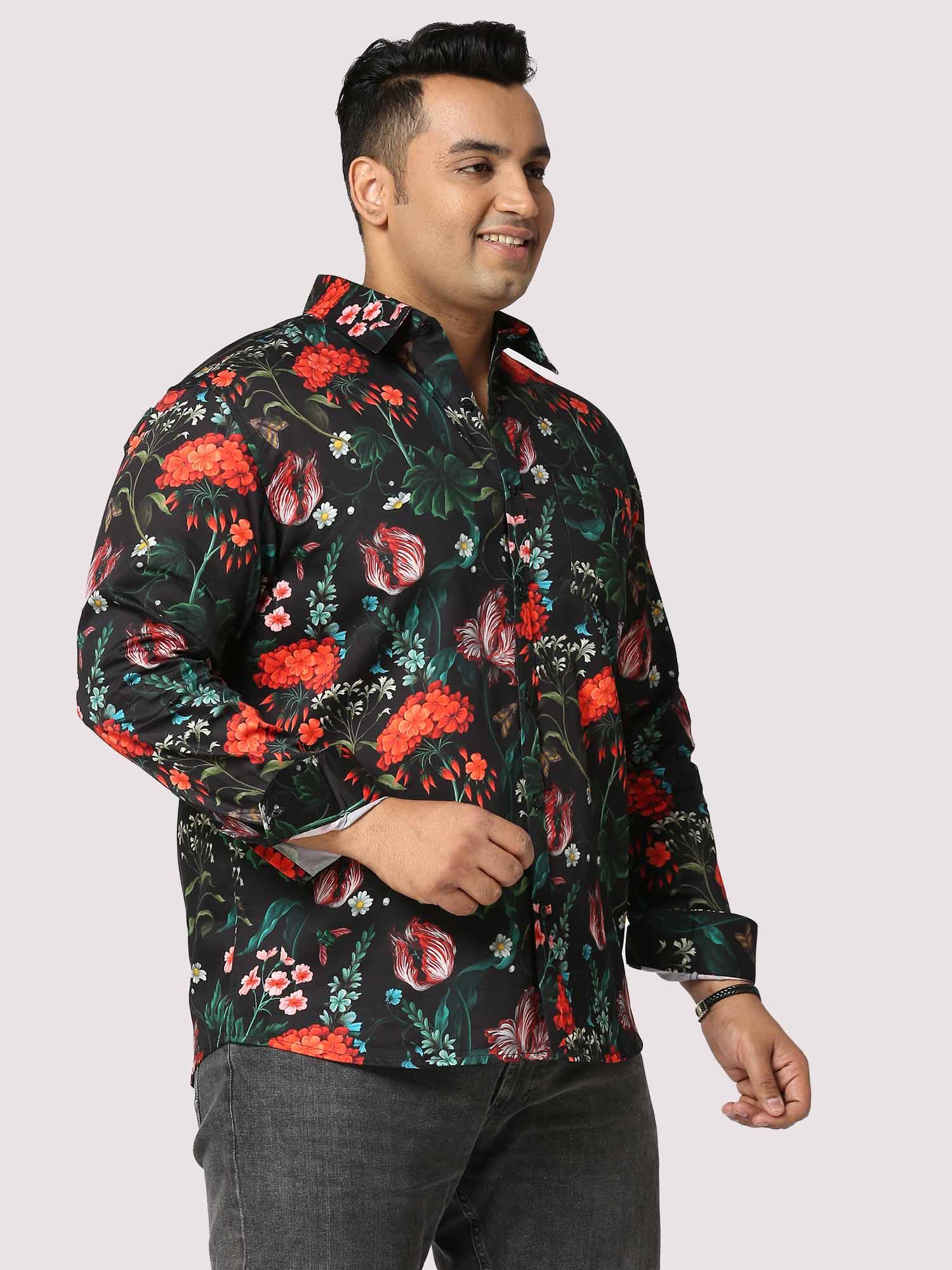 Wild Digital Printed Full Sleeve Men's Plus Size - Guniaa Fashions