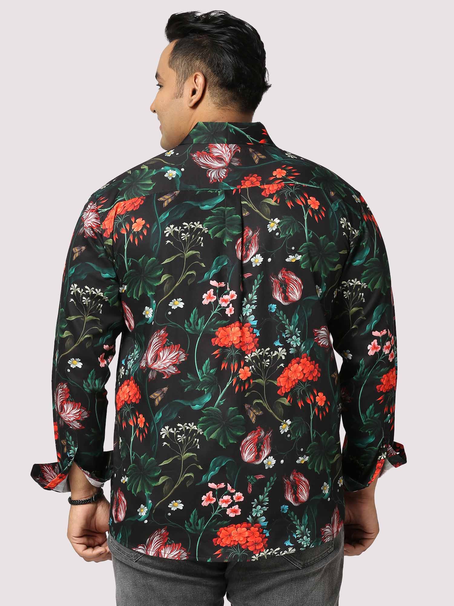 Wild Digital Printed Full Sleeve Men's Plus Size - Guniaa Fashions
