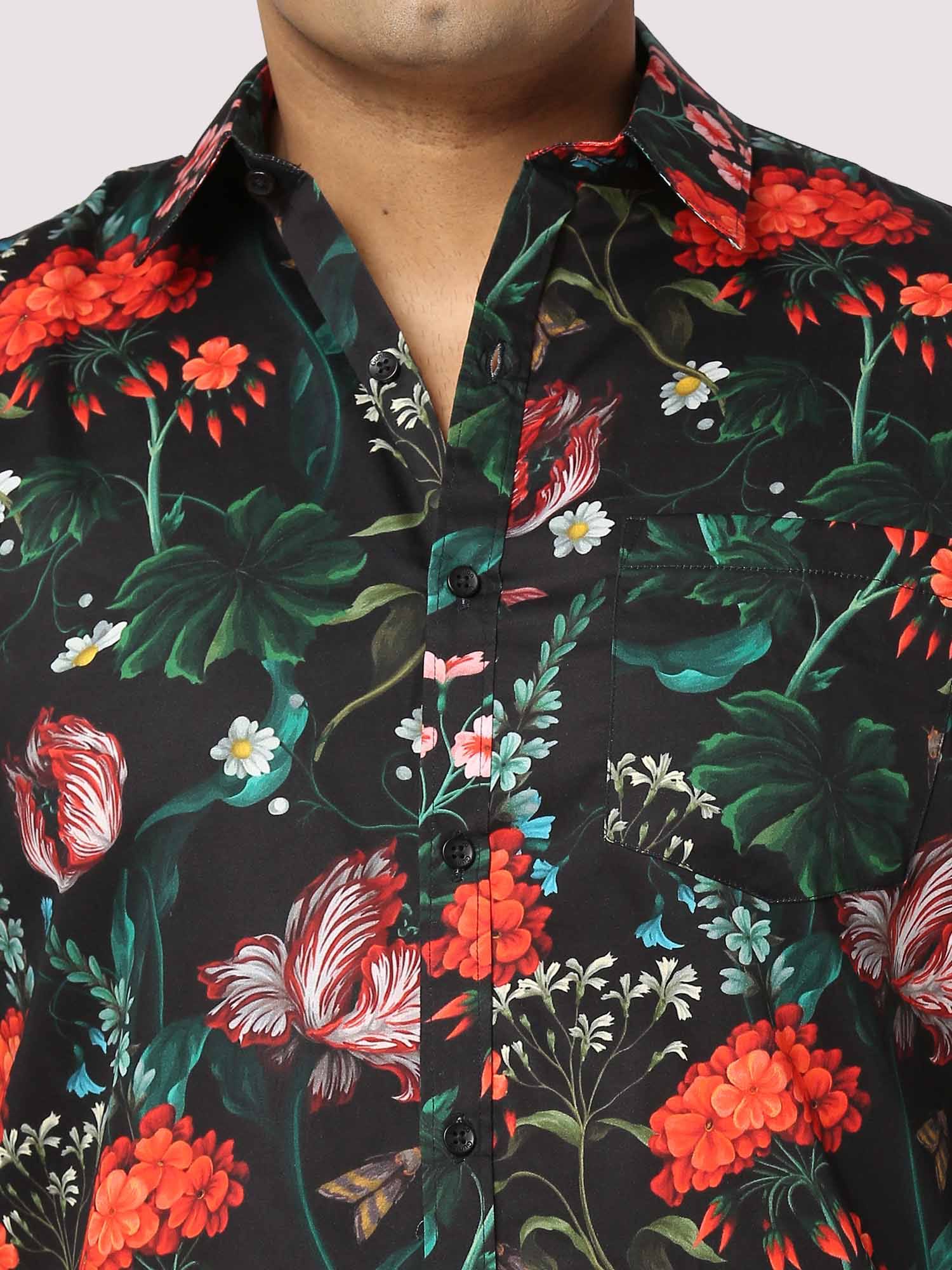 Wild Digital Printed Full Sleeve Men's Plus Size - Guniaa Fashions
