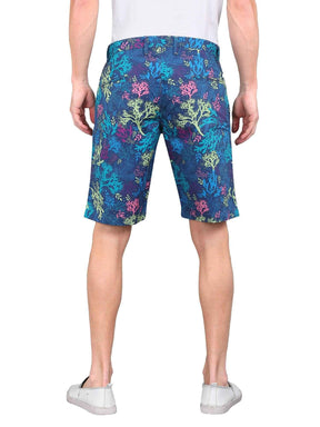 Blue Forest Digital Printed Cotton Men's Shorts - Guniaa Fashions