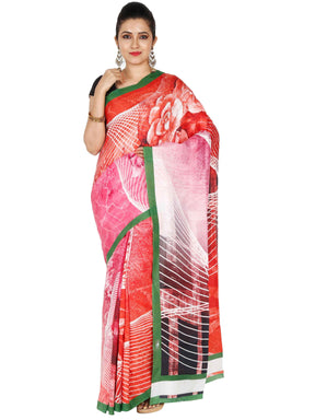 Guniaa Women Digital Printed Sarees - Guniaa Fashions