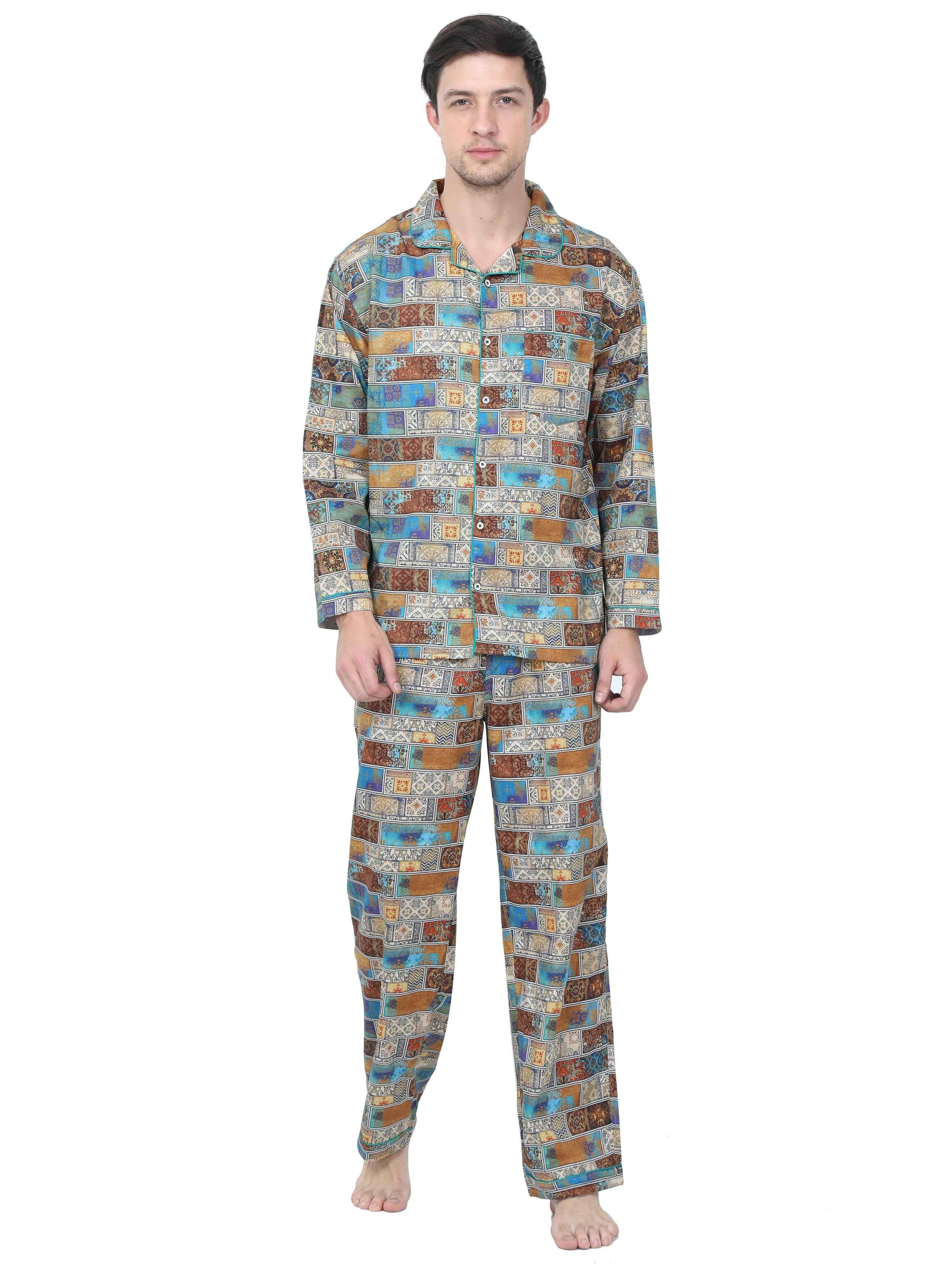 King Digital Printed Full Sleeve Co-Ords - Guniaa Fashions