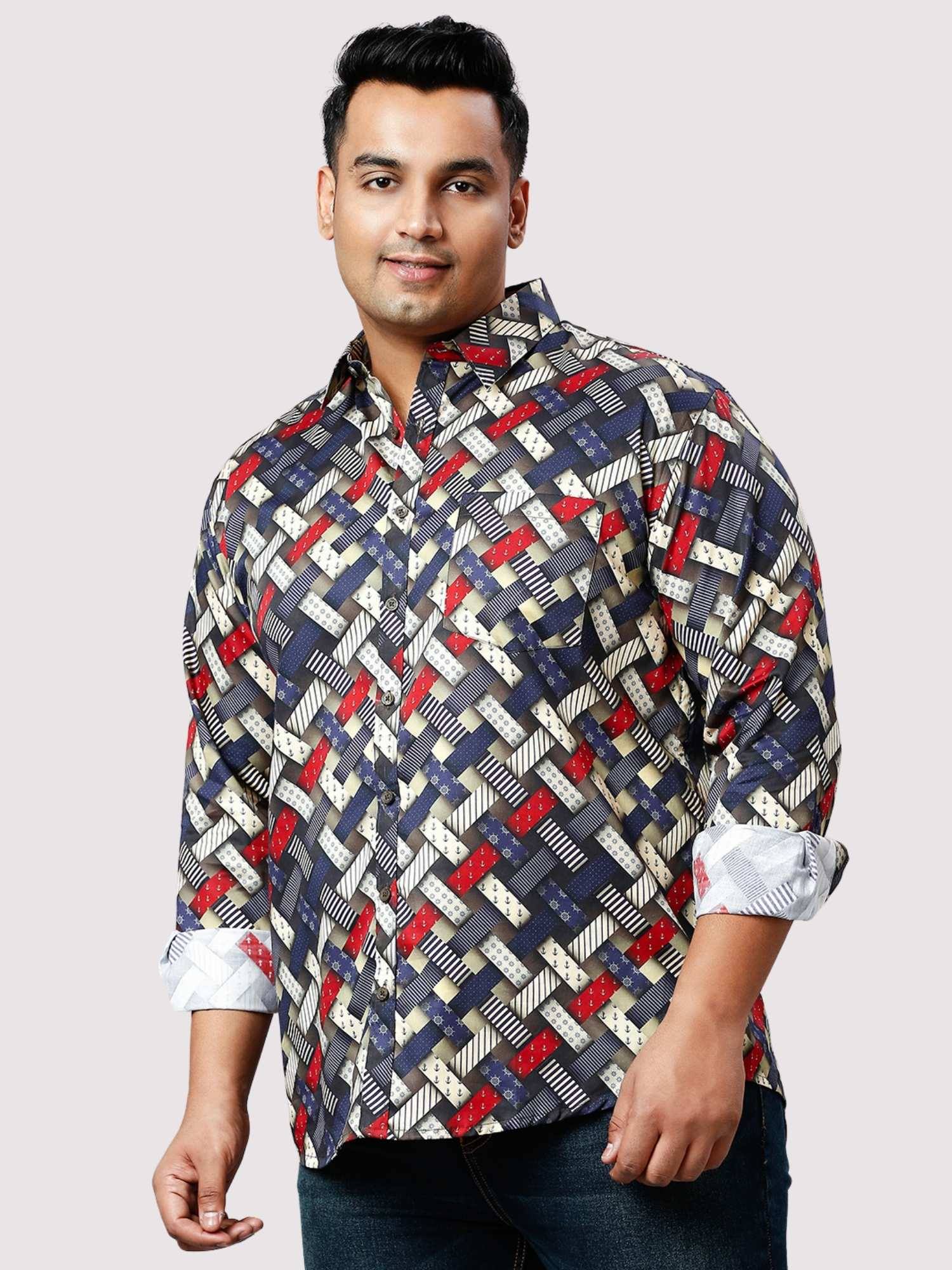 Classic Patches Digital Printed Full Sleeve Shirt