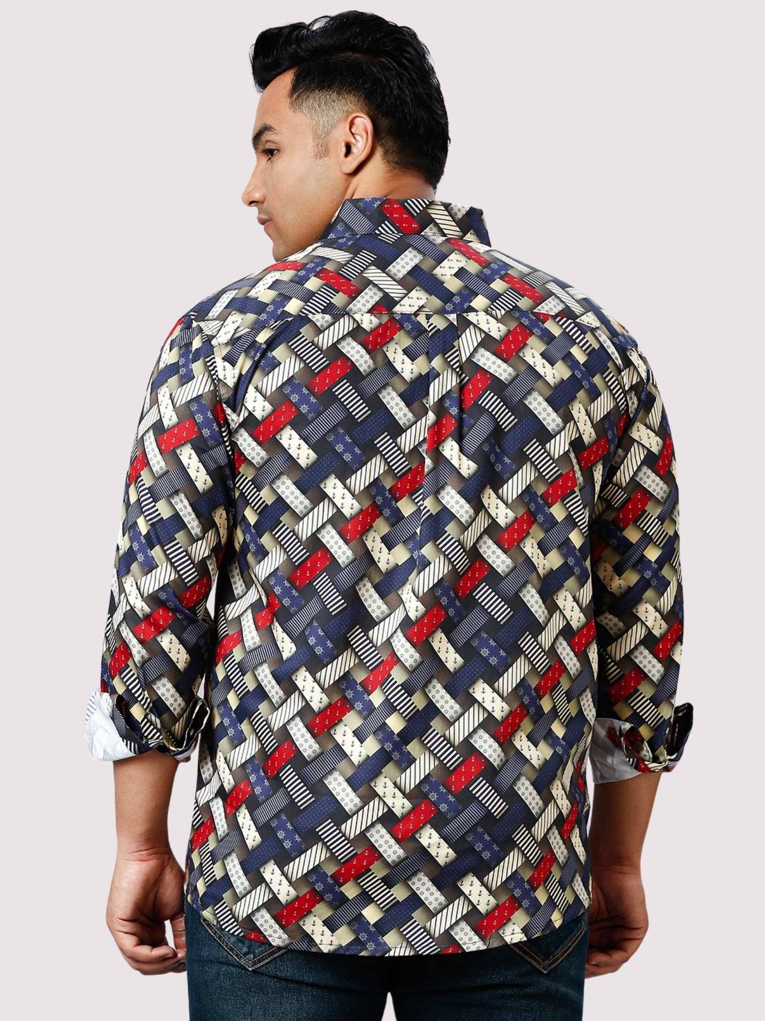 Classic Patches Digital Printed Full Sleeve Shirt