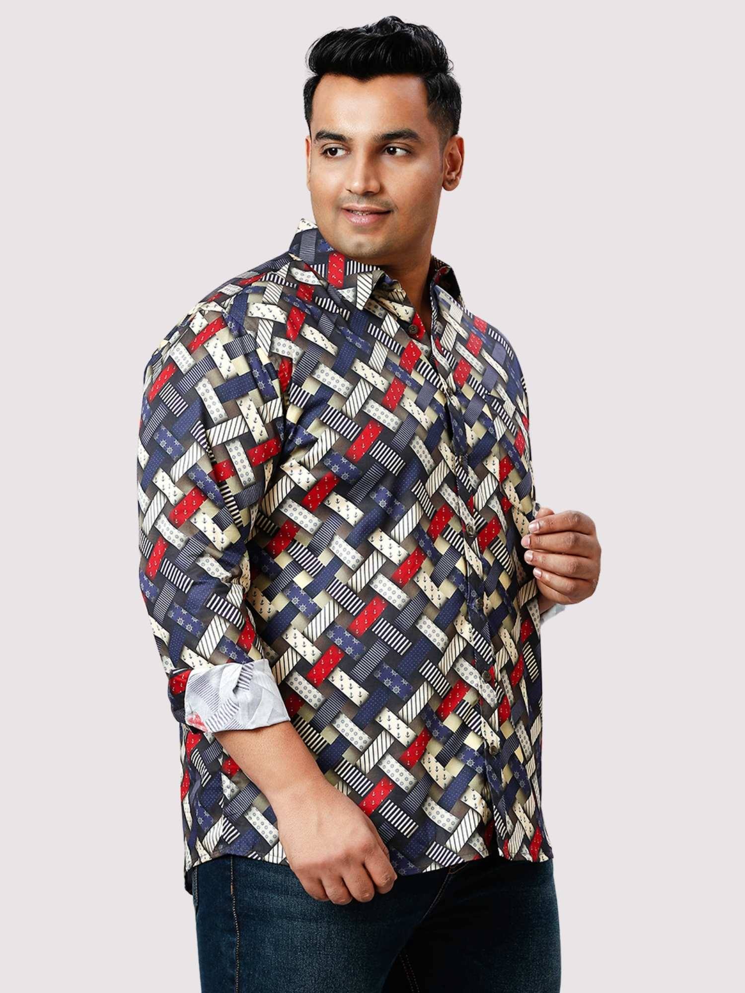 Classic Patches Digital Printed Full Sleeve Shirt