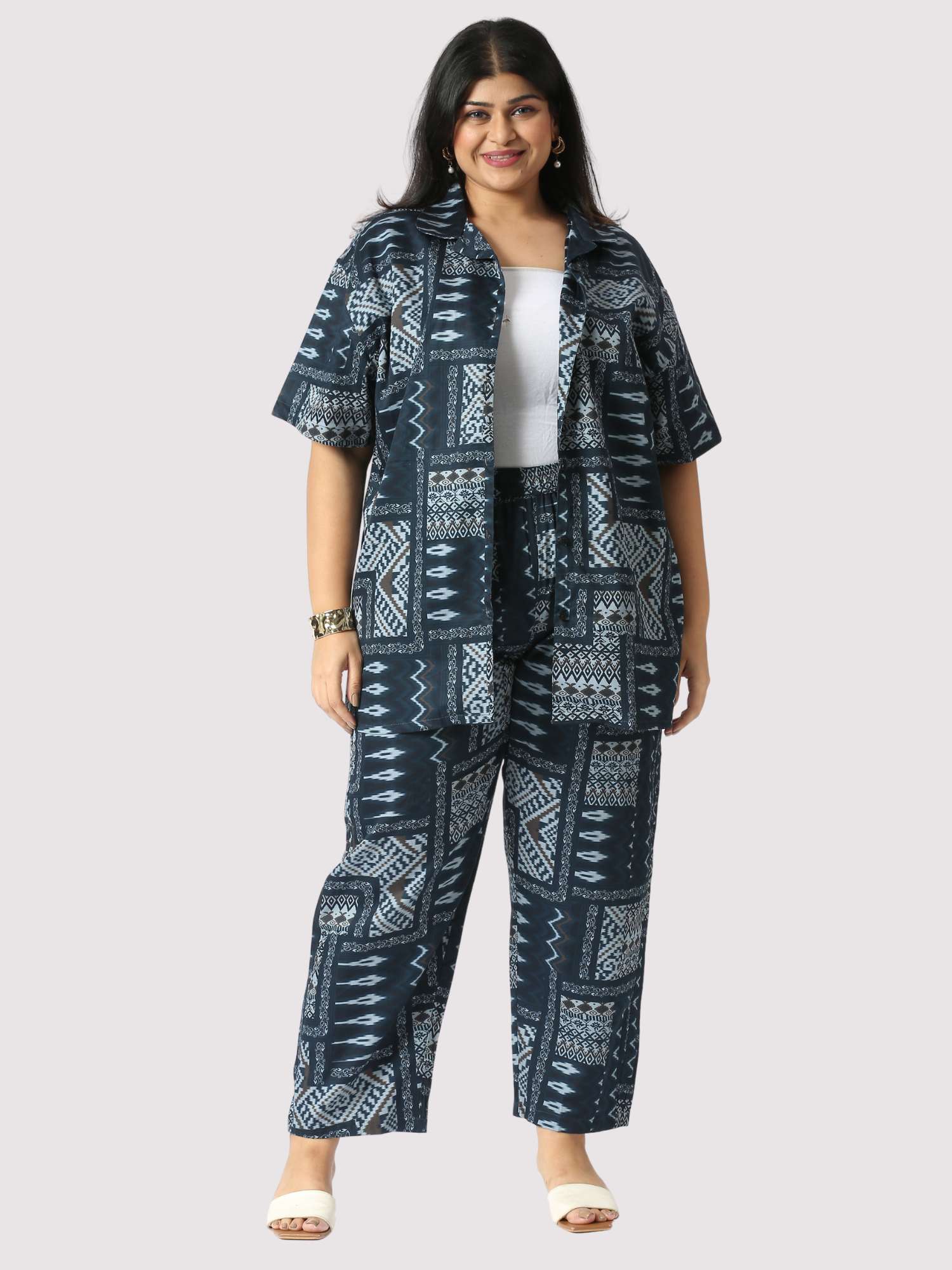 Kolor Fusion Plus Size Women's Co-ord Set