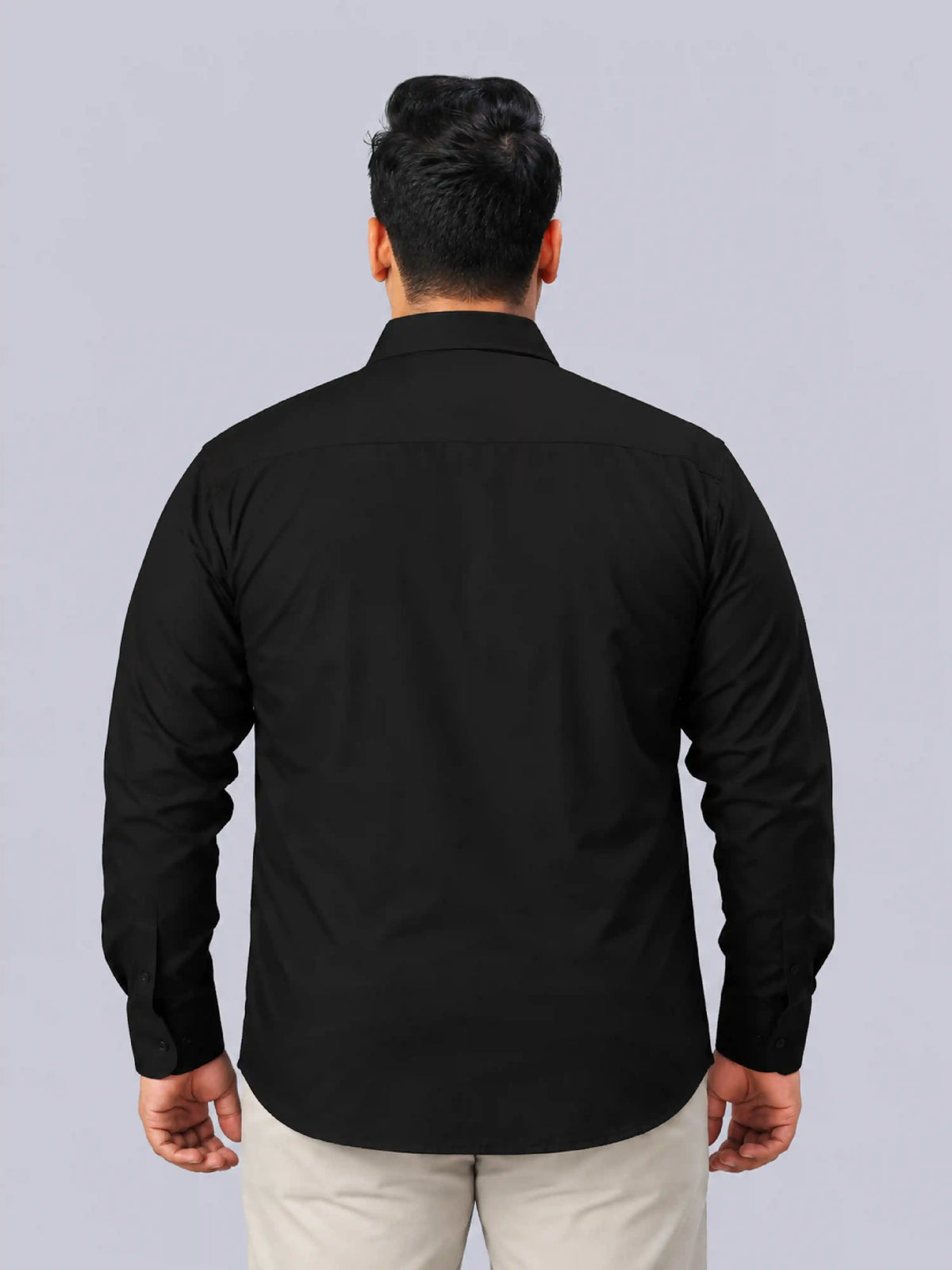 Royal Panther Digital Printed Men's Plus Size Party Wear Full Shirt