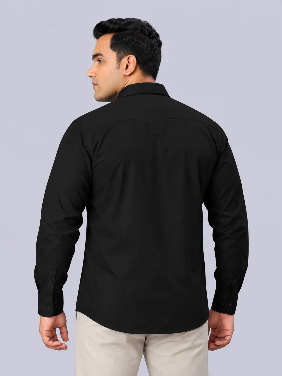Lion Face-Off Digital Printed Men's Plus Size Party Wear Full Shirt