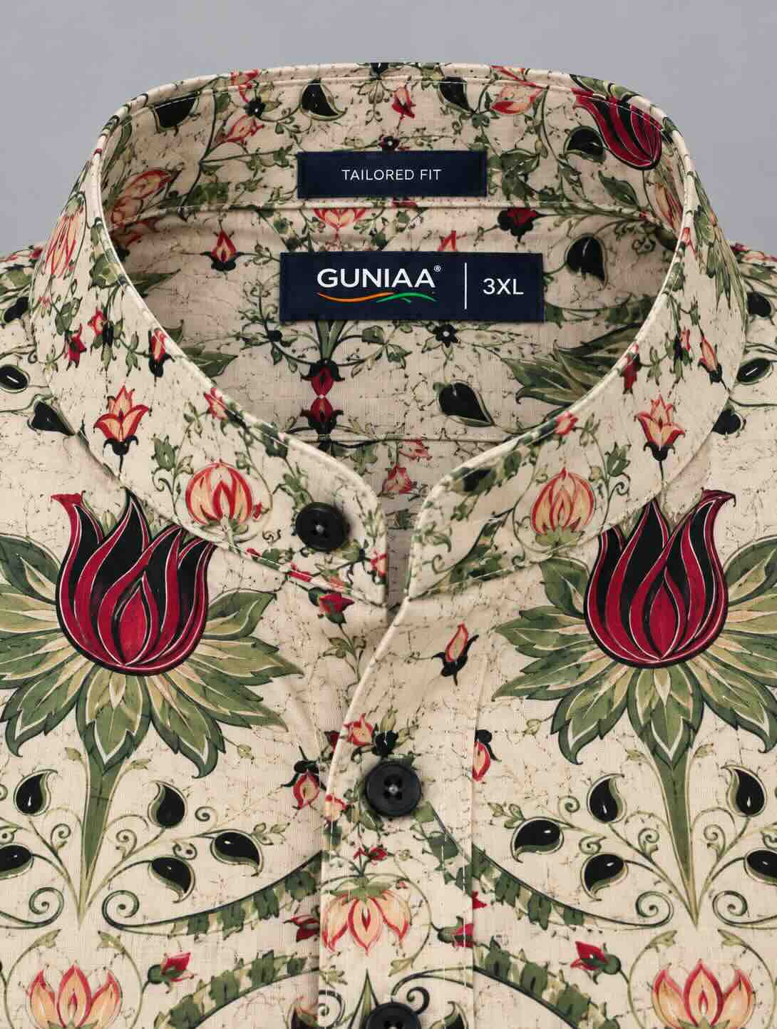 Imperial Tulip Digital Printed Men's Plus Size Kurta