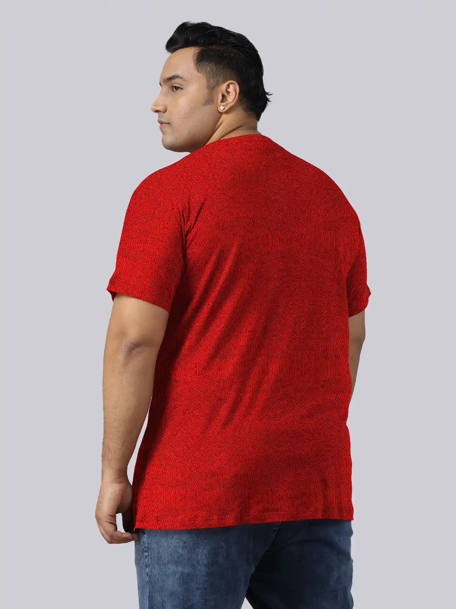 Cow Digital Printed Plus Size T-shirt