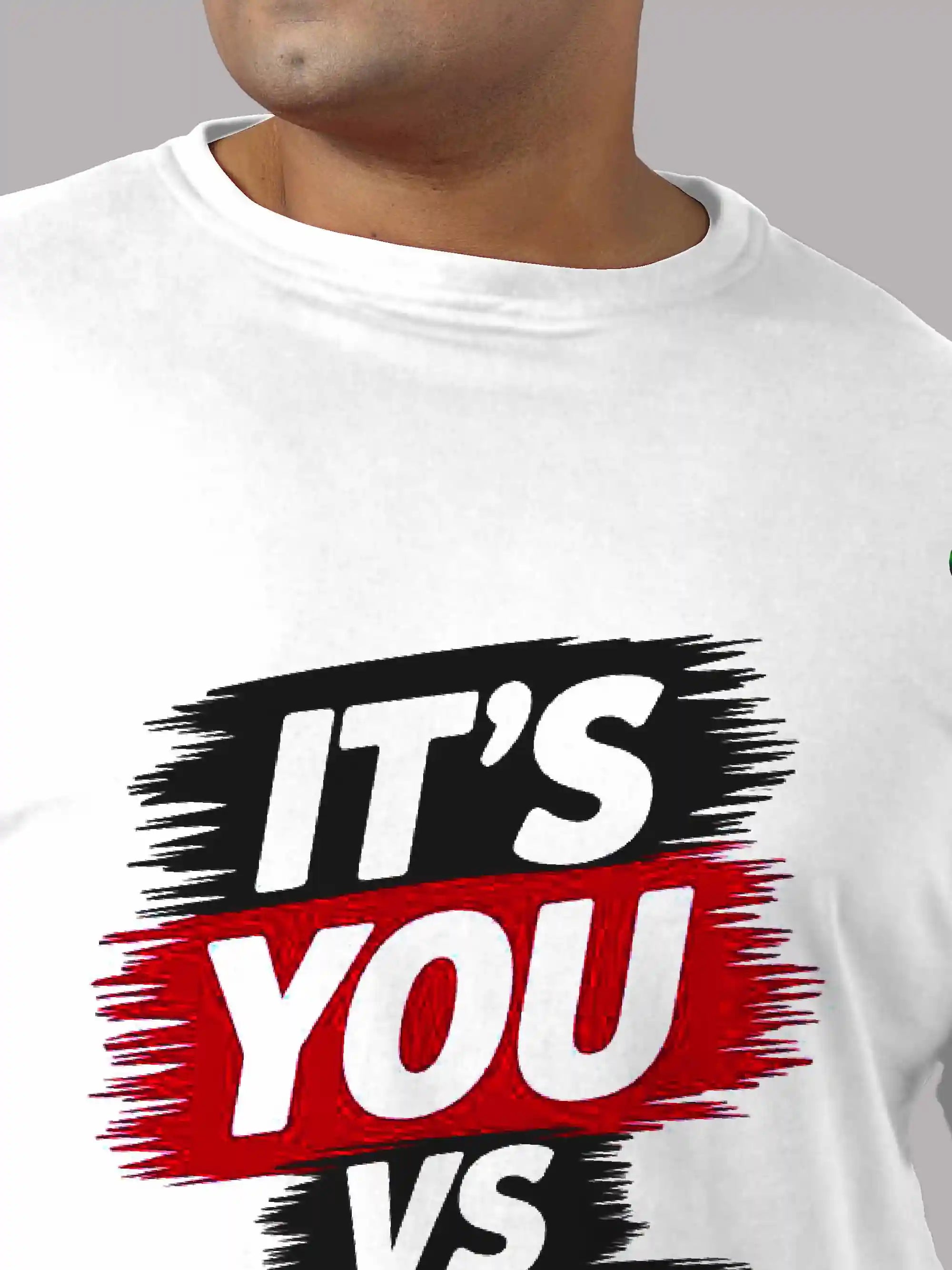Have Good Day Digital Printed Plus Size T-shirt