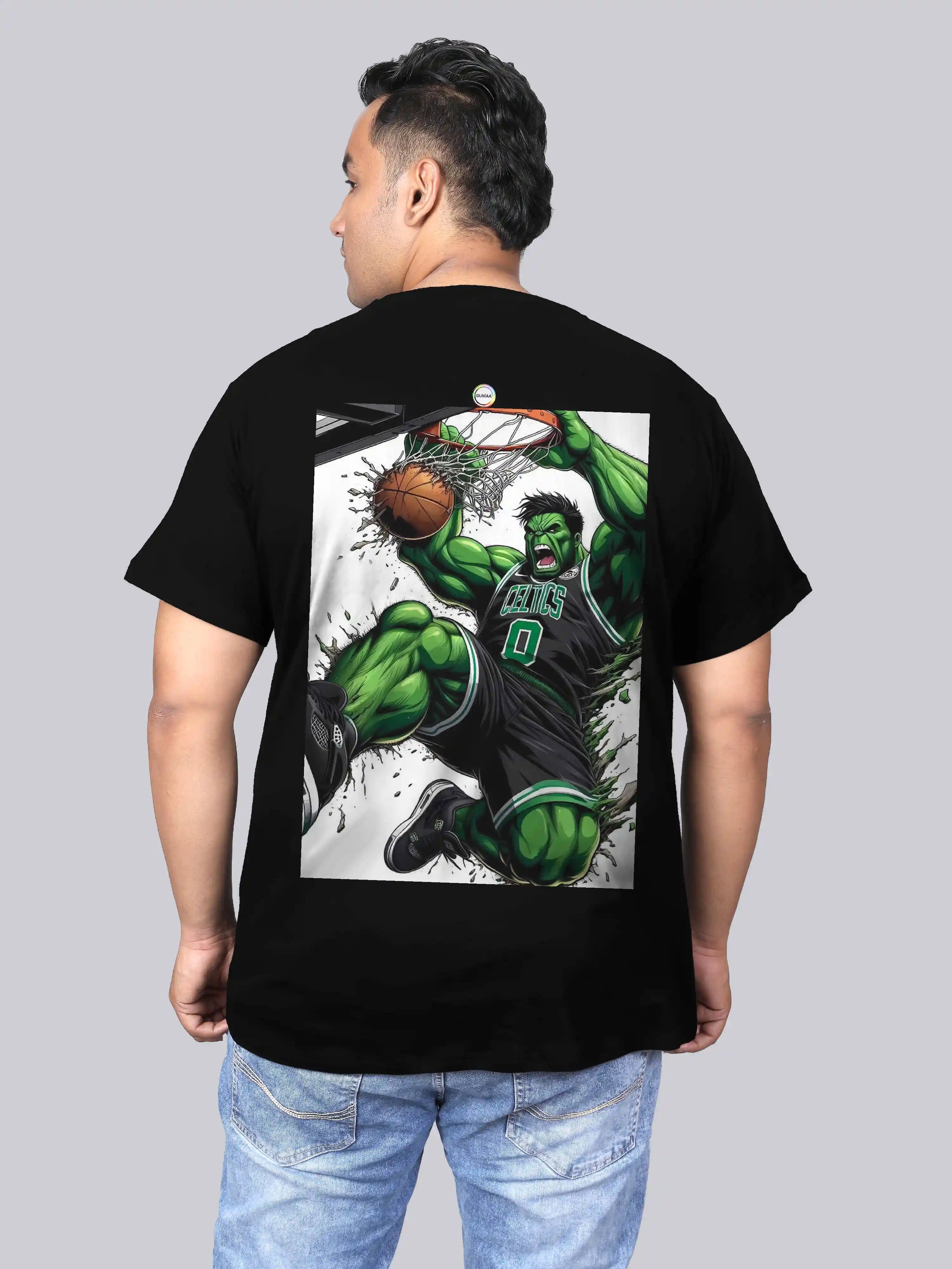 Hulk Digital Printed Plus Size T-shirt