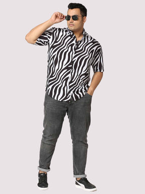 Animal Half Sleeve Digital Print Shirt - Guniaa Fashions