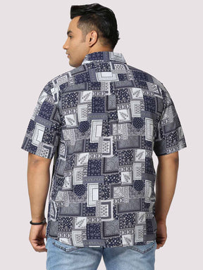 Battleship Digital Printed Half-Sleeves Shirt - Guniaa Fashions