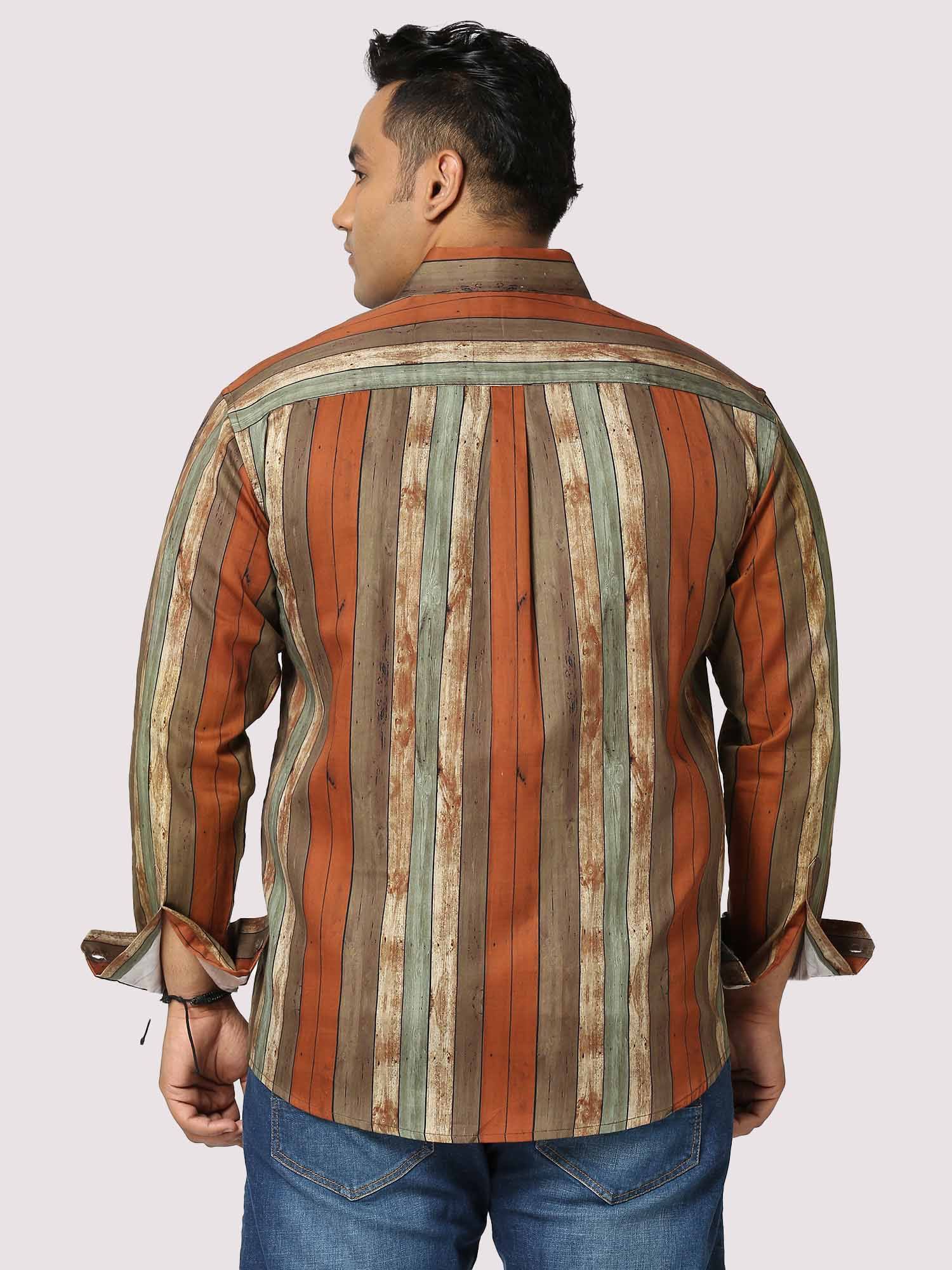 Blaze Digital Printed Full Sleeve Men's Plus Size - Guniaa Fashions