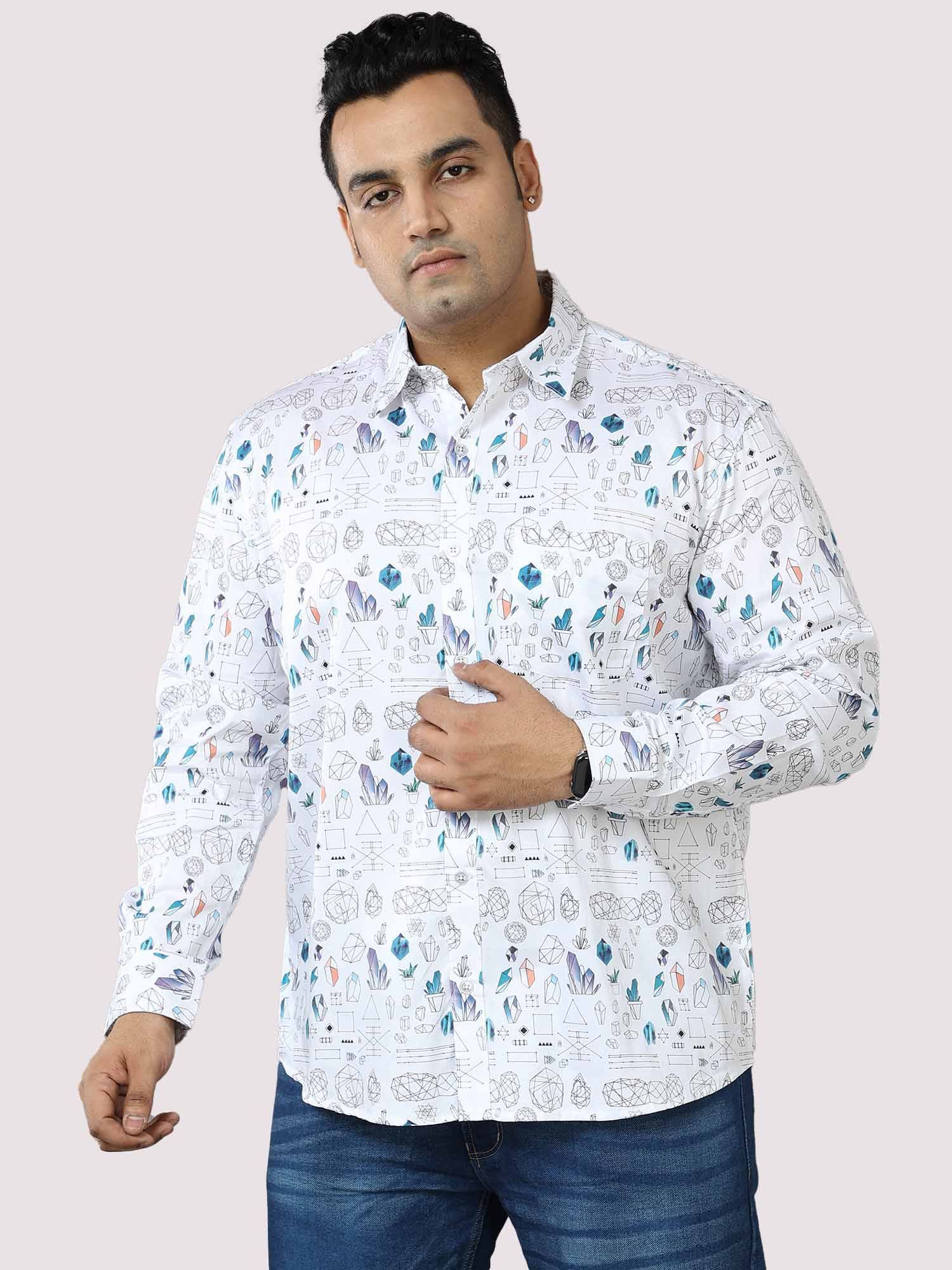 Doodle Men's Printed Casual Shirt Men's Plus Size - Guniaa Fashions