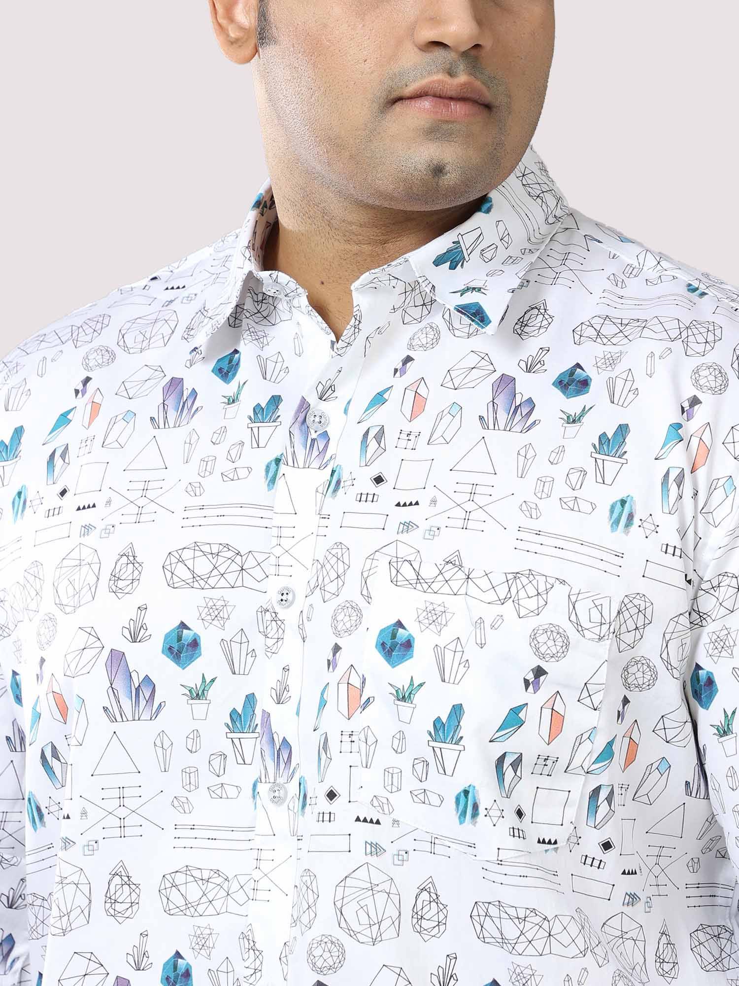 Doodle Men's Printed Casual Shirt Men's Plus Size - Guniaa Fashions