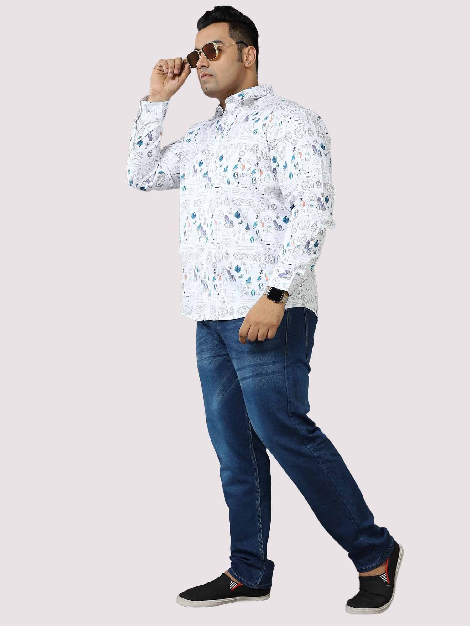 Doodle Men's Printed Casual Shirt Men's Plus Size - Guniaa Fashions