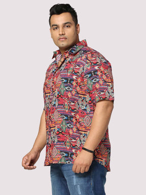 Electro Half Sleeve Digital Print Shirt - Guniaa Fashions