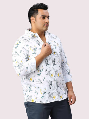 Garden Digital Printed Full Sleeve Shirt Men's Plus Size - Guniaa Fashions