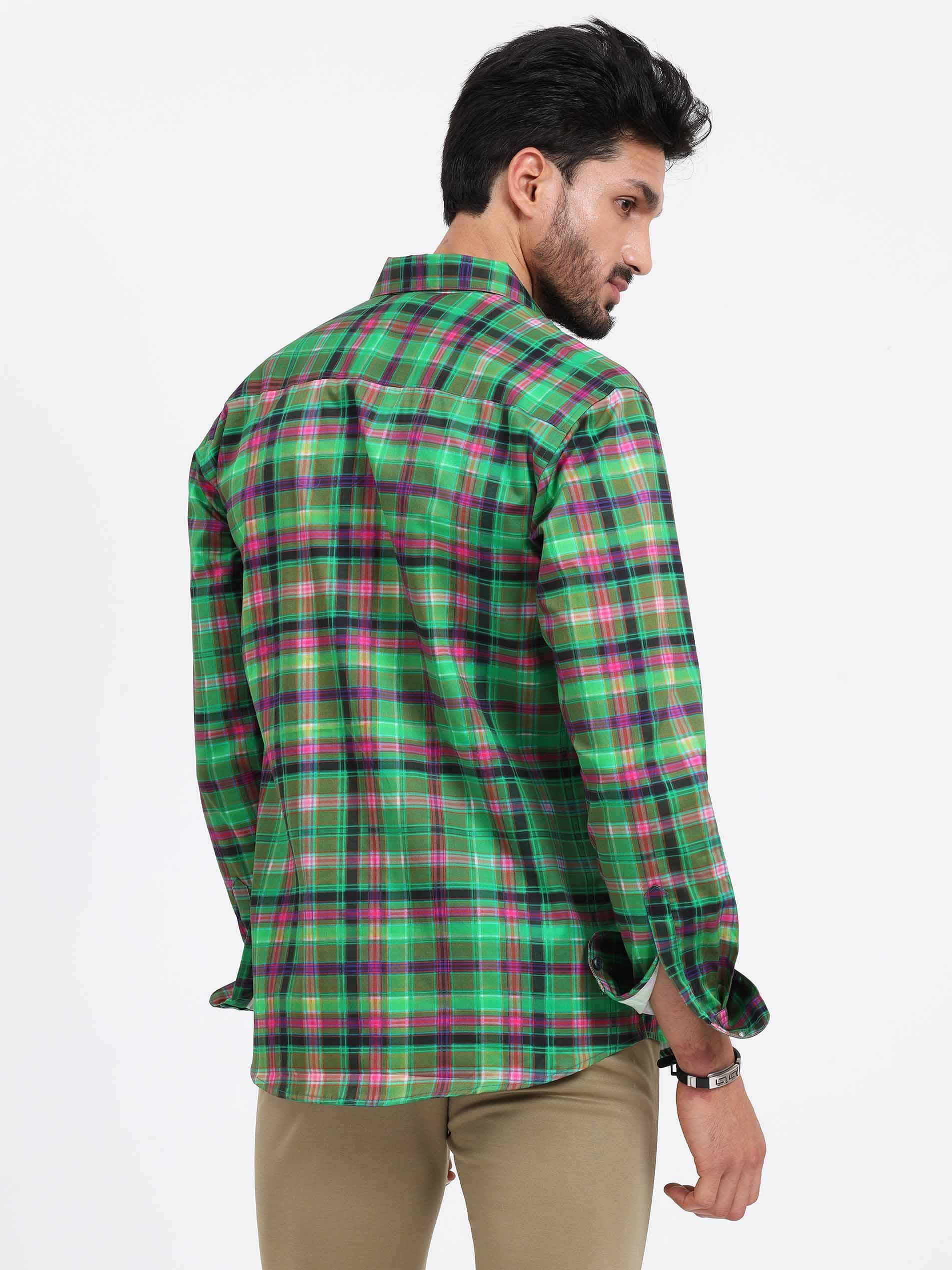 Good Old Checks Printed Full Sleeve Shirt - Guniaa Fashions