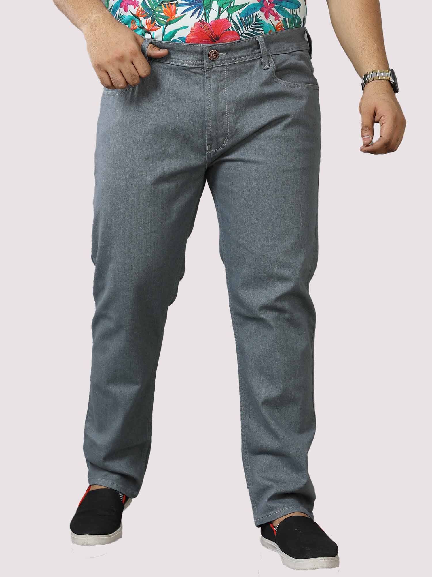 Grey Jeans Men's Plus Size - Guniaa Fashions