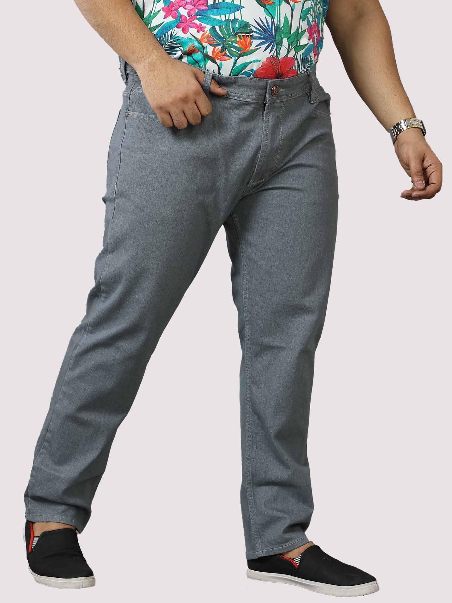 Grey Jeans Men's Plus Size - Guniaa Fashions