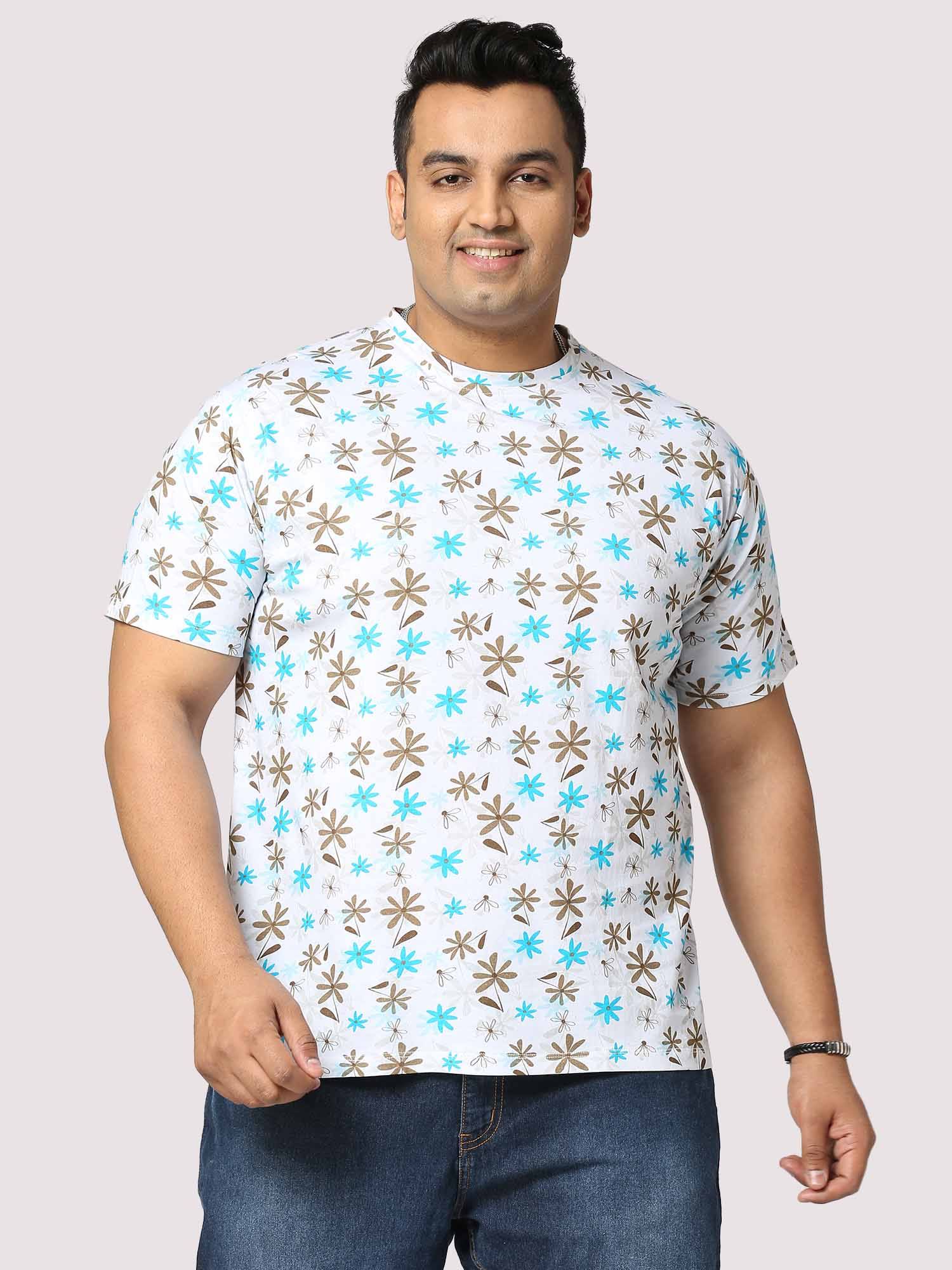 Guniaa 'Buddy' Digital Printed Half-Sleeves T-Shirt - Guniaa Fashions