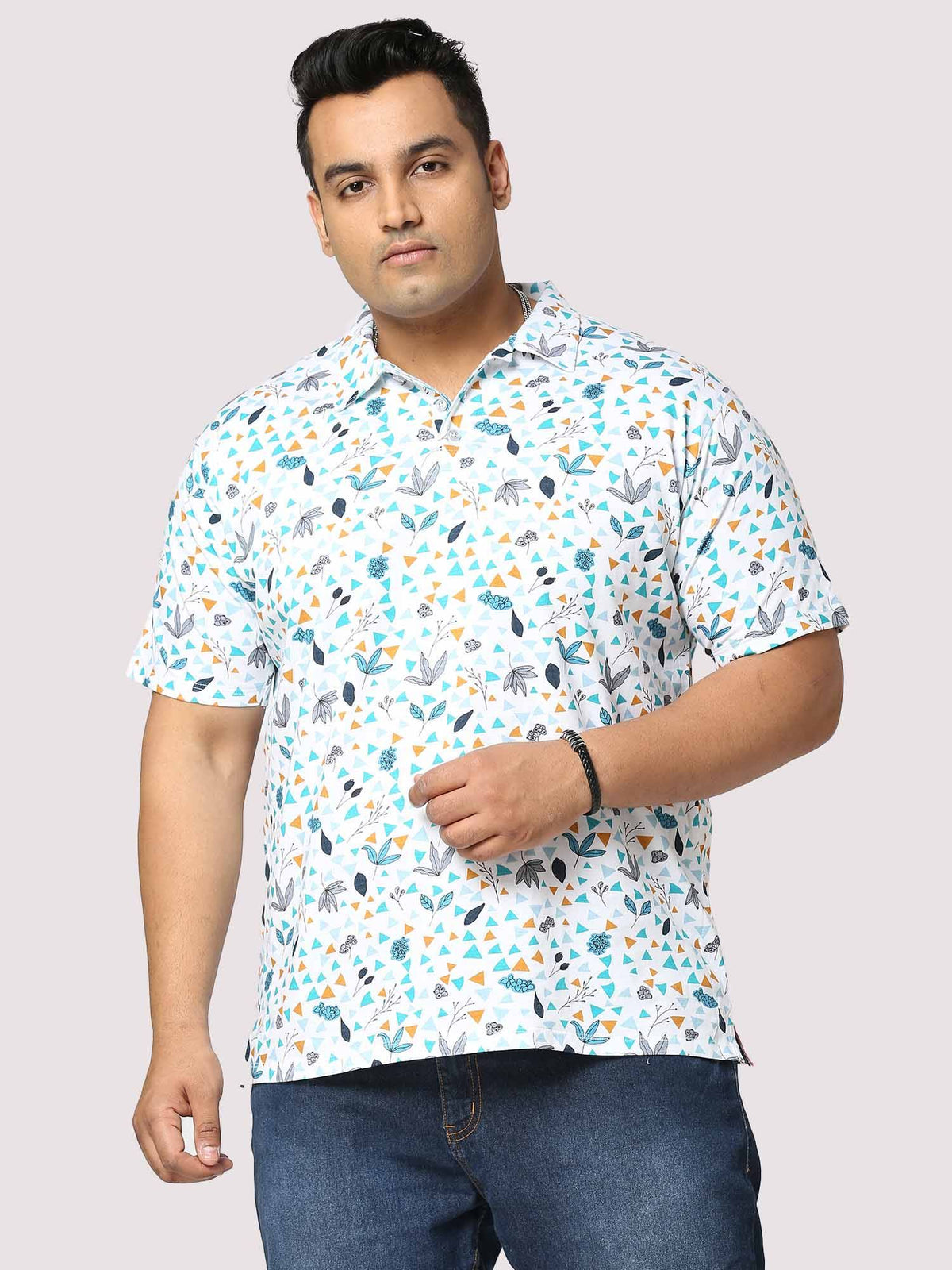 Guniaa Glider Digital Printed Half-Sleeves Shirt - Guniaa Fashions