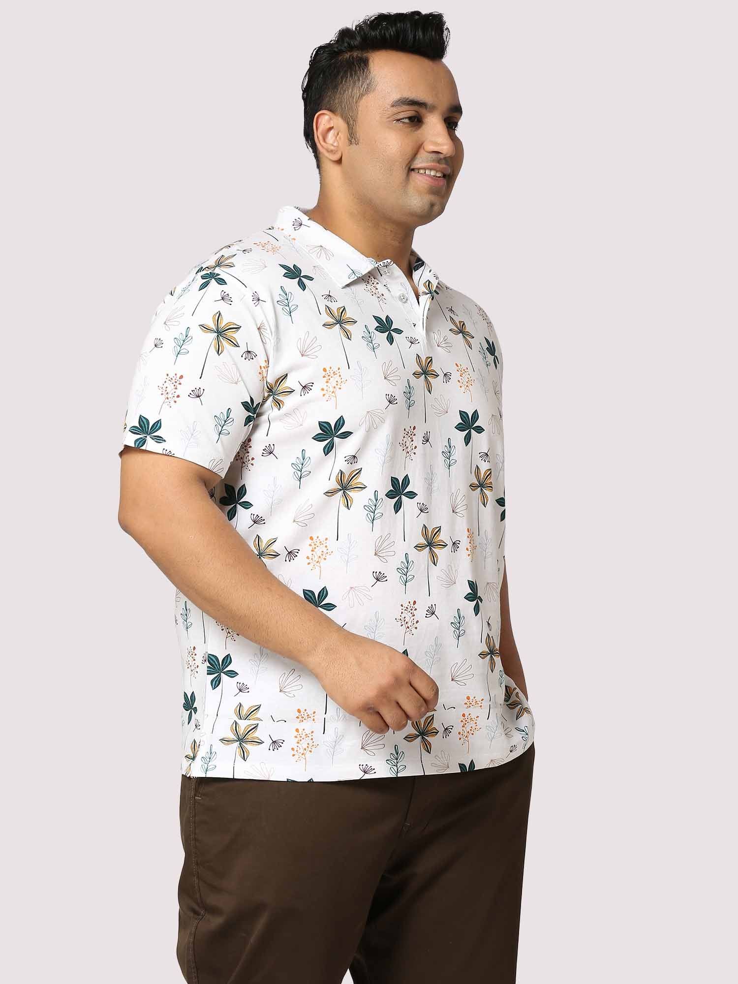 Guniaa Pal Digital Printed Half-Sleeves Shirt Men's Plus Size - Guniaa Fashions