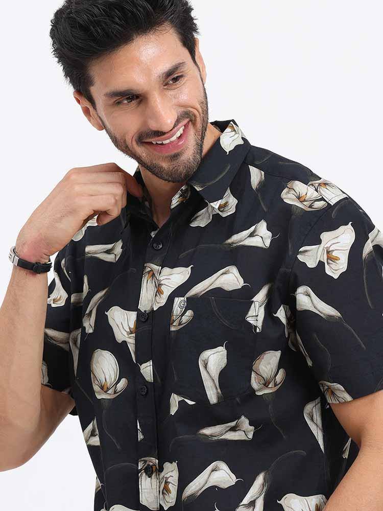 Printed half sleeve outlet shirt