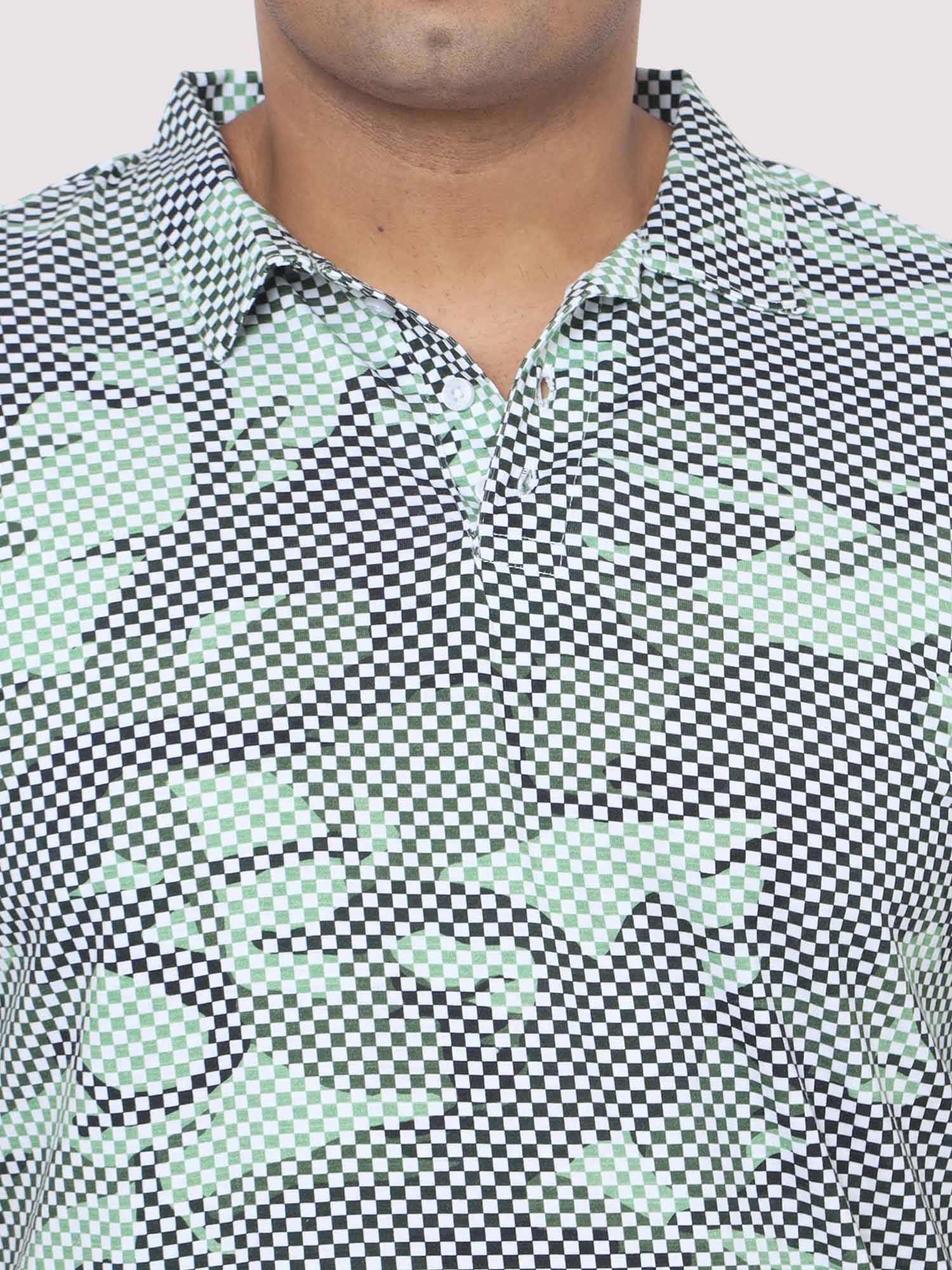 Matrix Printed Digital Printed Shirt Men's Plus Size - Guniaa Fashions