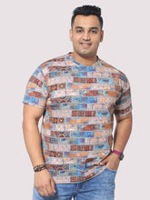 Men Plus Size King Mens Printed Round Neck T-Shirt - Guniaa Fashions
